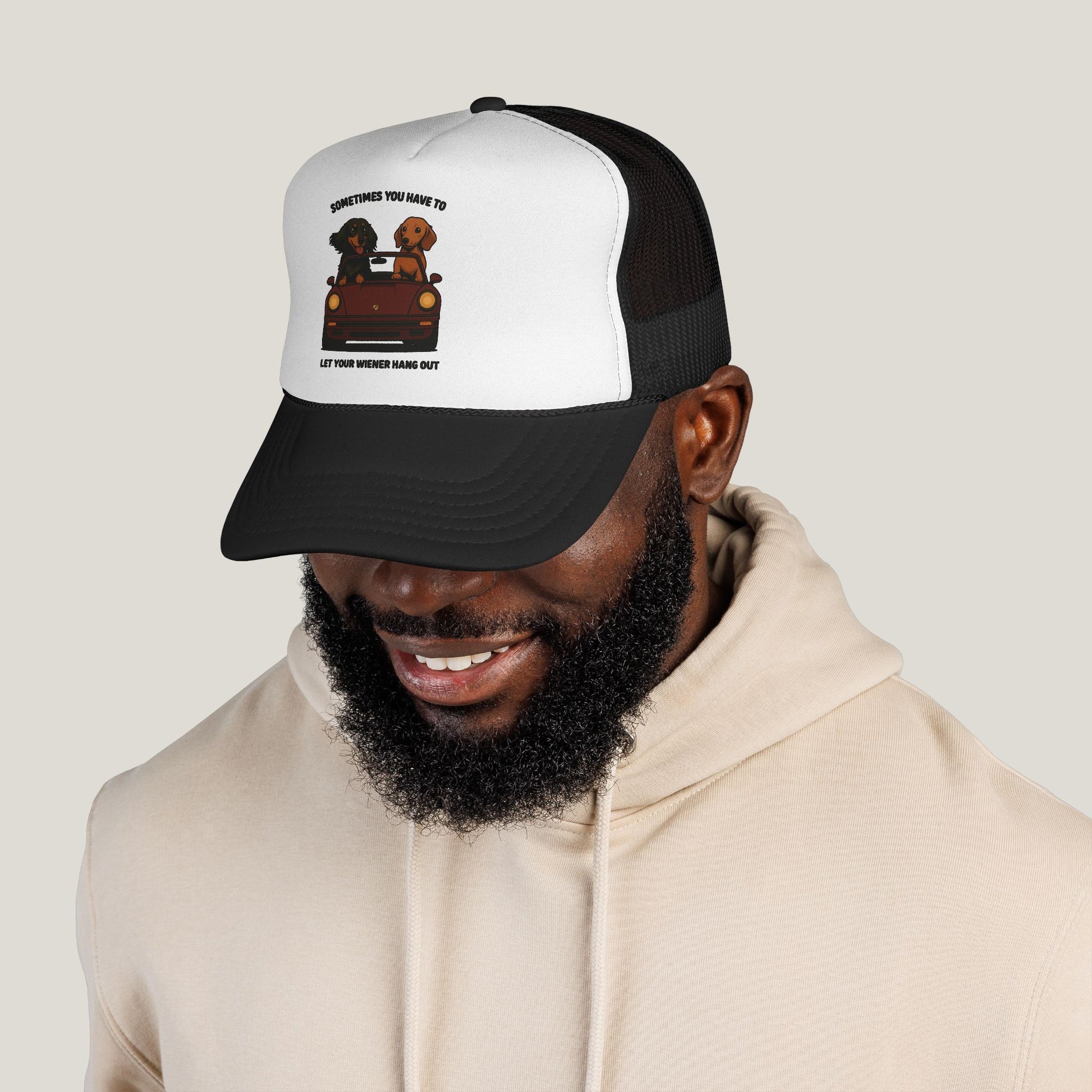 Funny Dachshund Trucker Hat