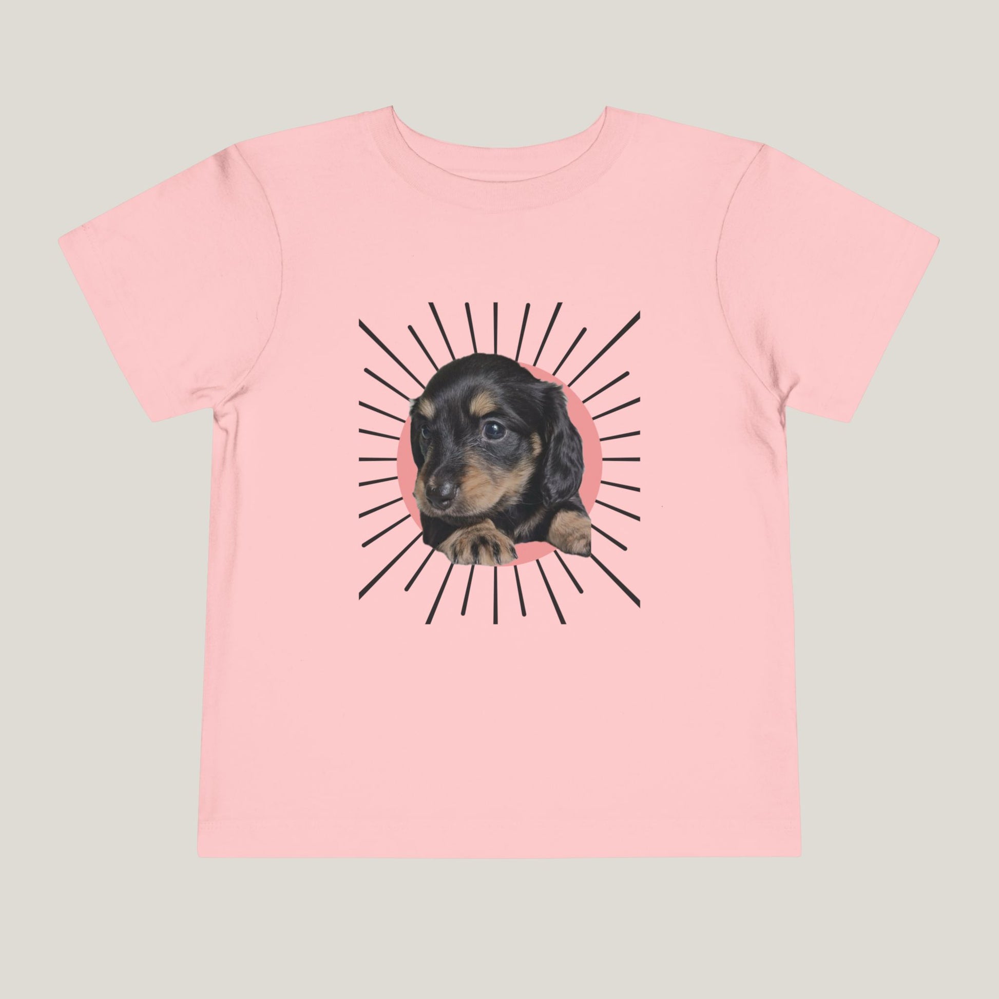 Girl Puppy Toddler Tee