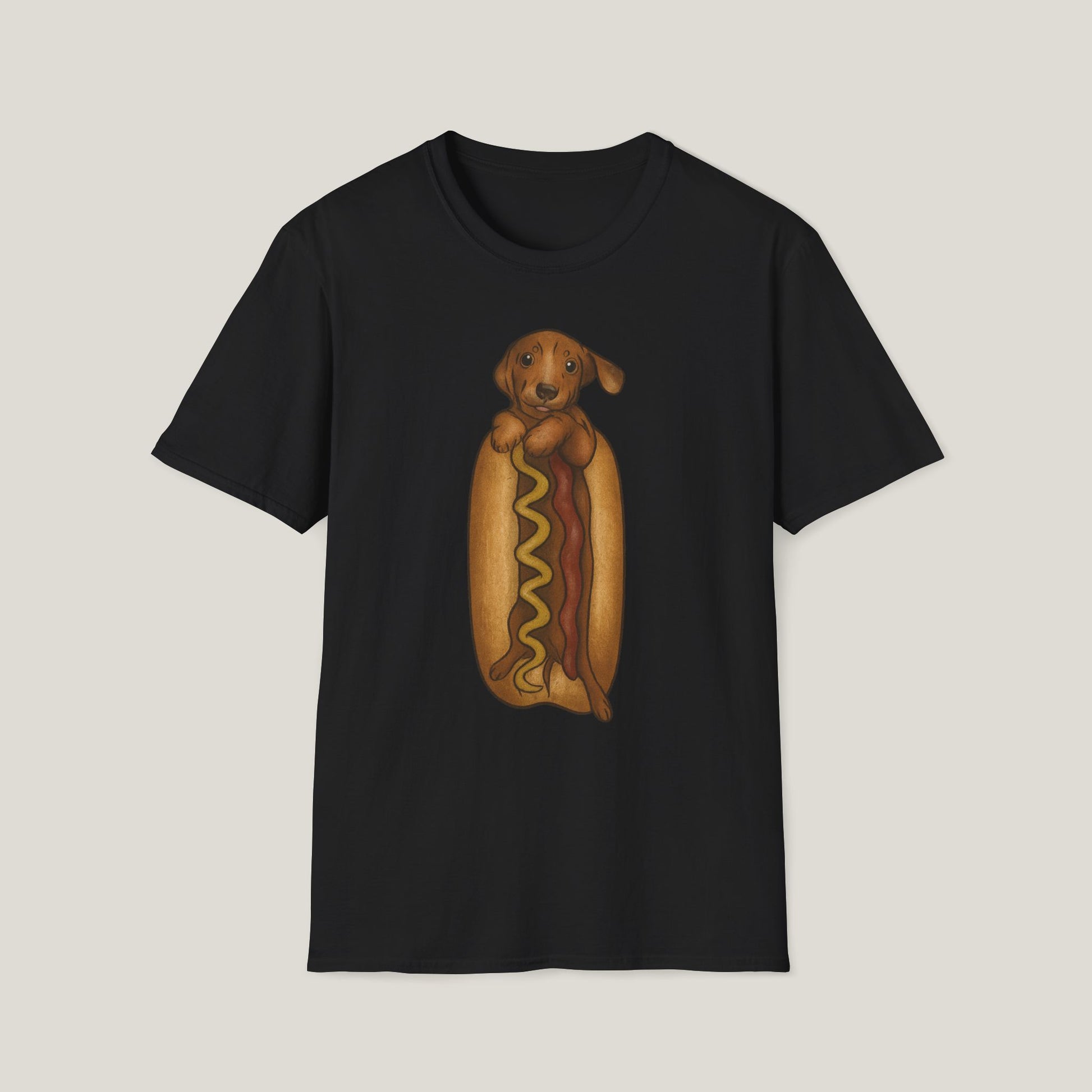 Dachshund In A Hot Dog Tee