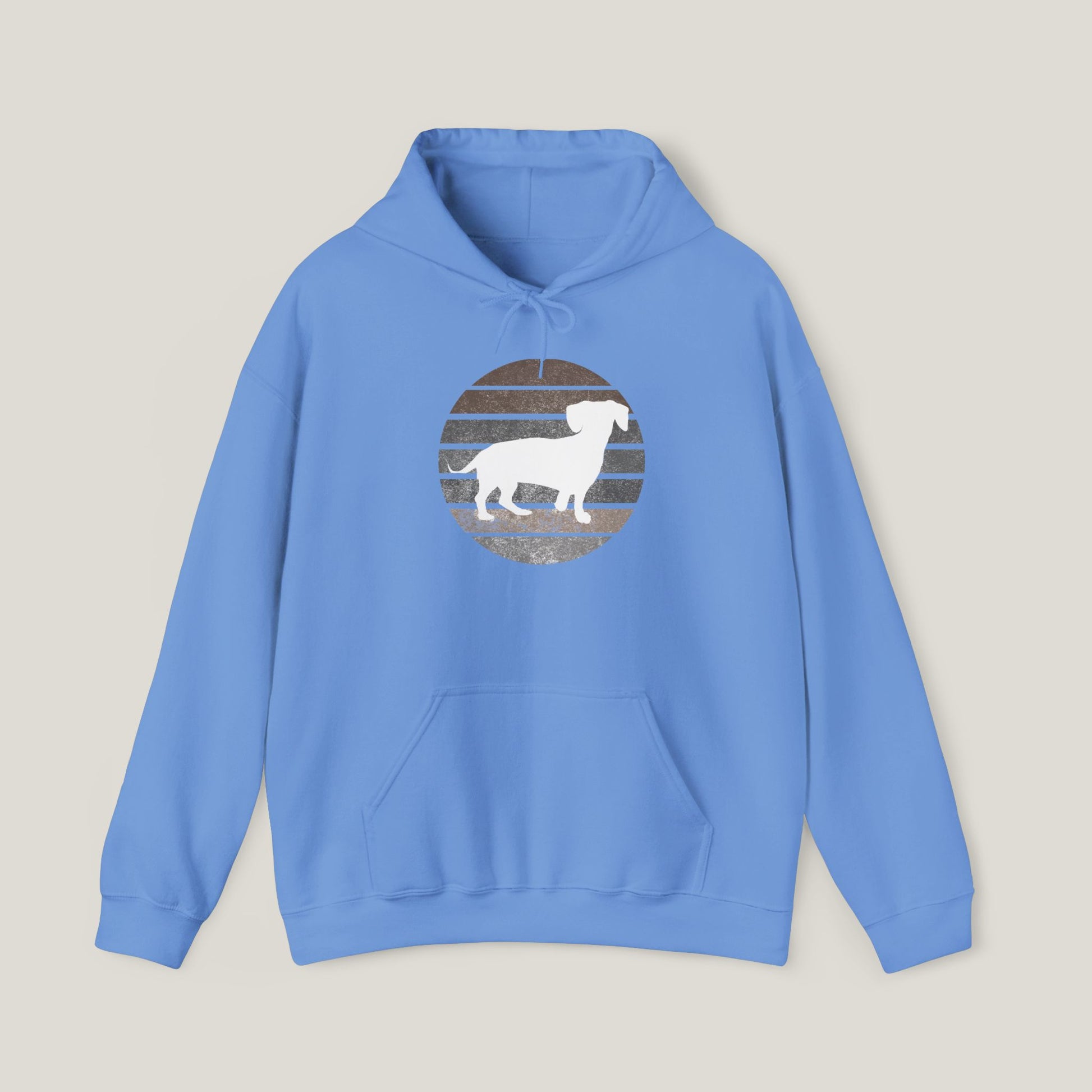 Dachshund Dad Logo Hoodie