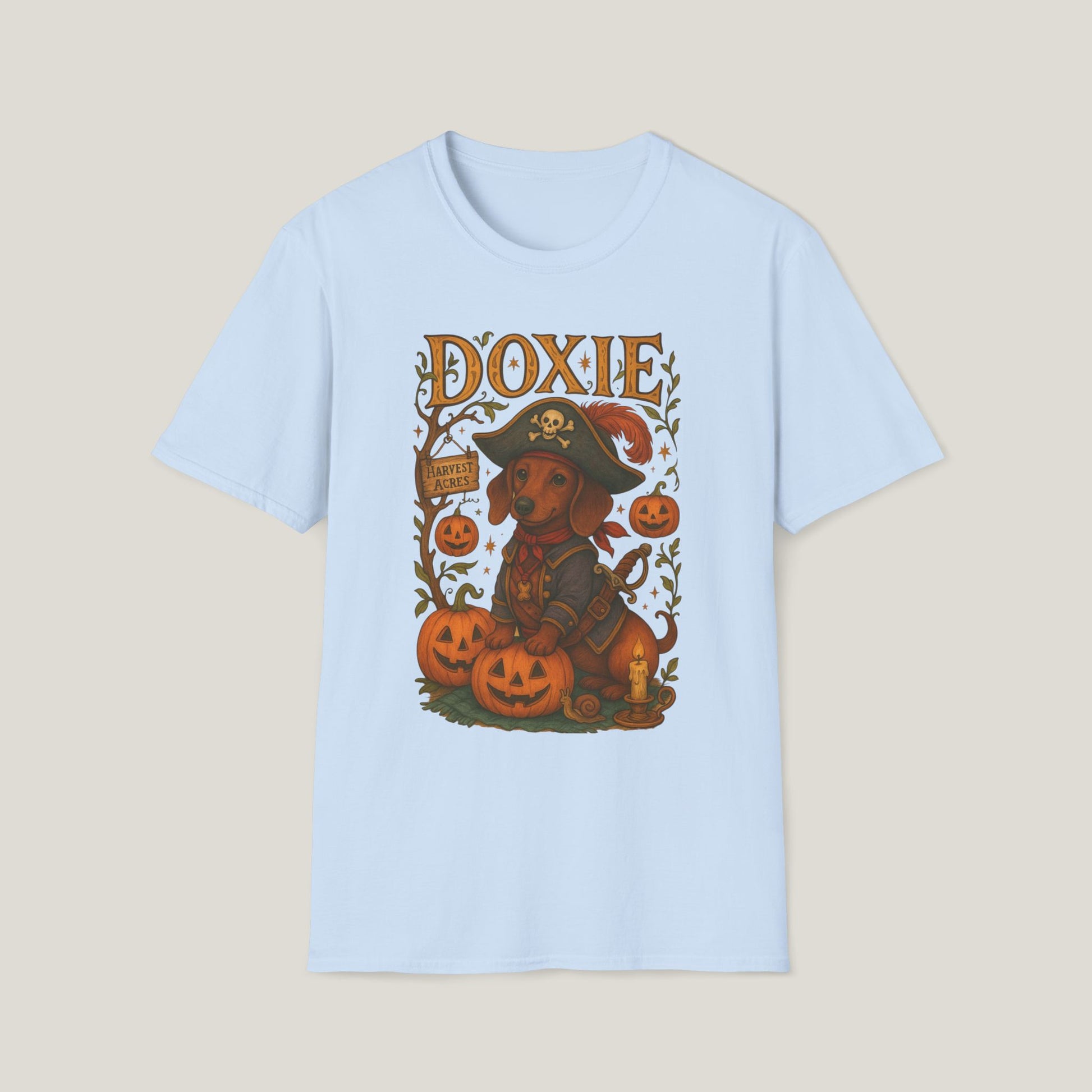 Doxie design Halloween Tee