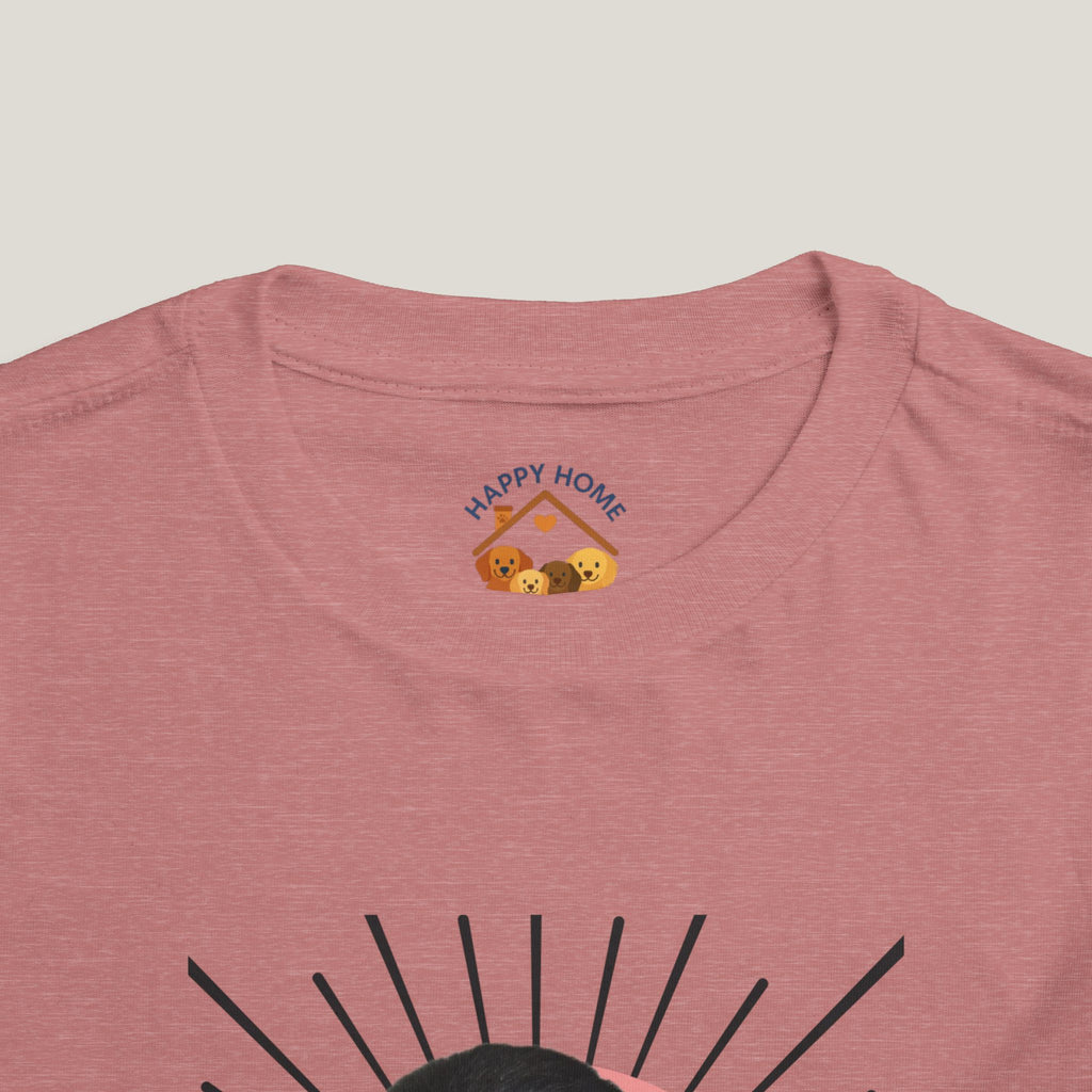 Girl Puppy Toddler Tee