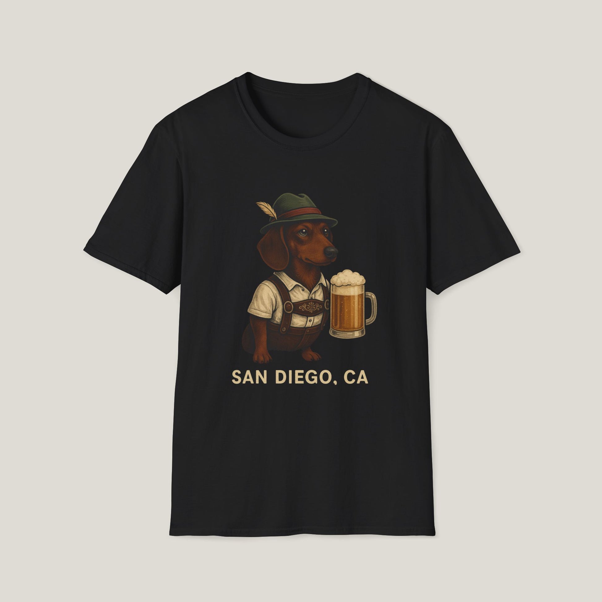 San Diego Beer Dachshund Tee