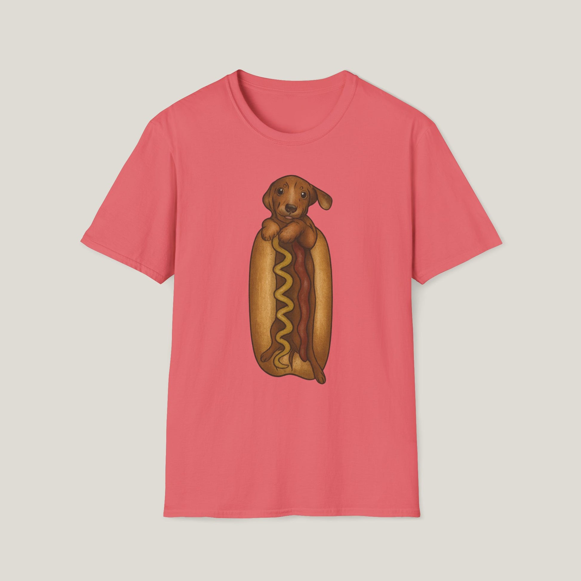 Dachshund In A Hot Dog Tee