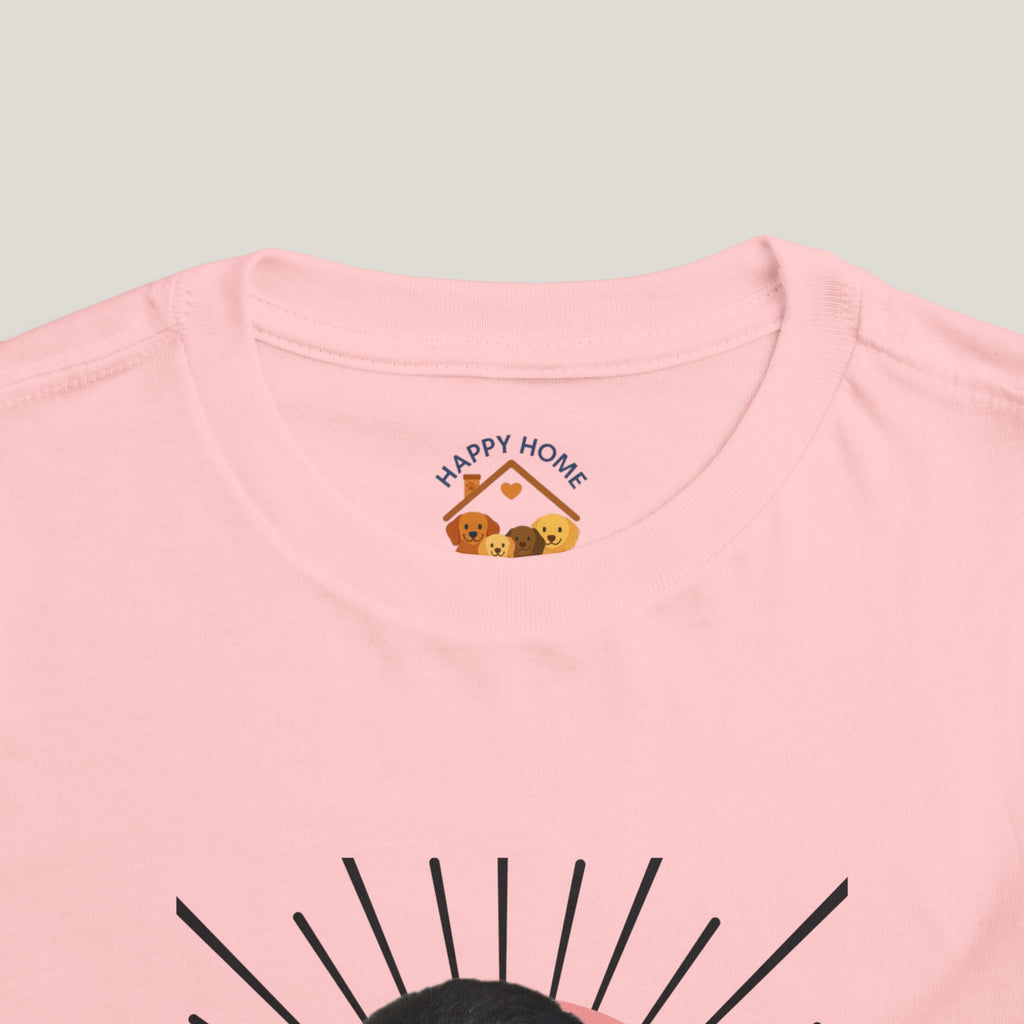 Girl Puppy Toddler Tee