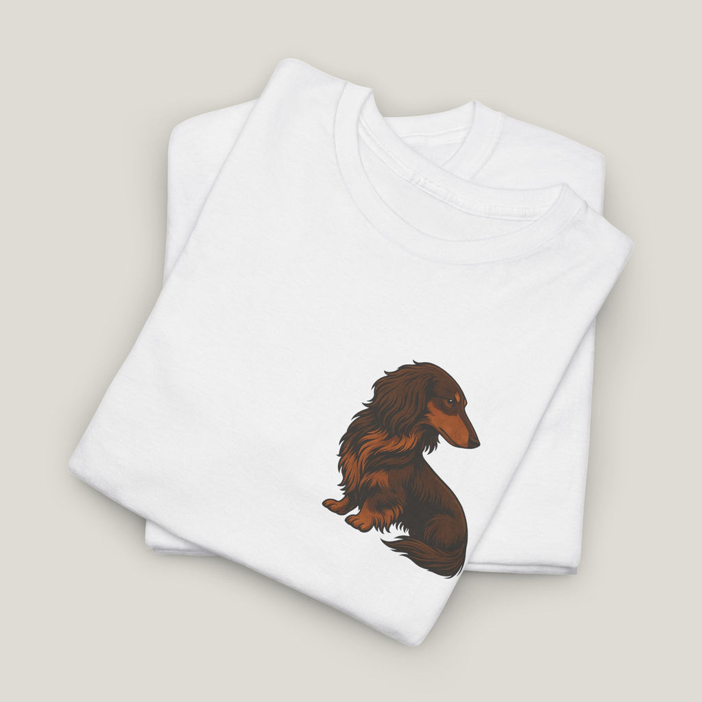 Long Haired Dachshund Tee