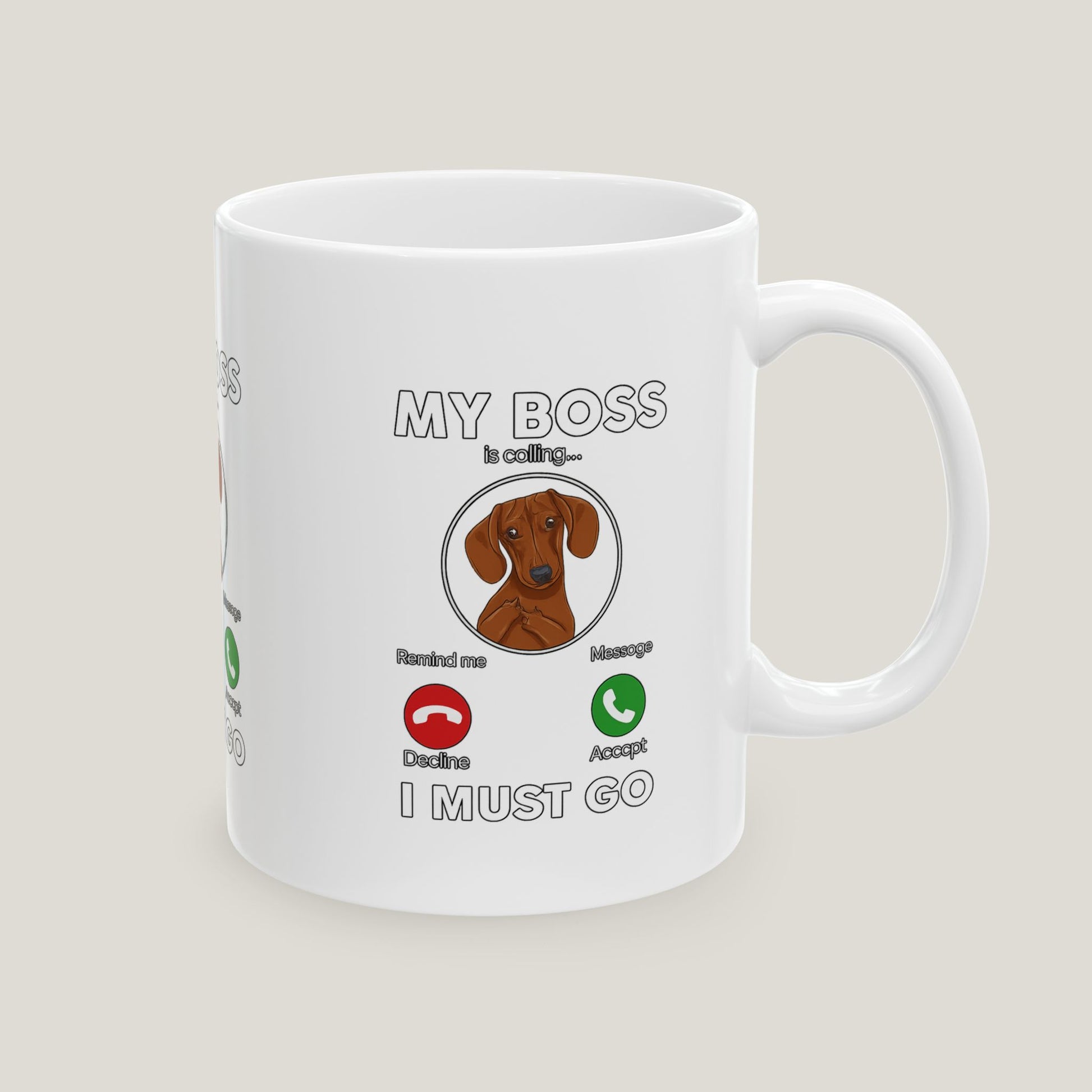 Funny Dachshund Mug