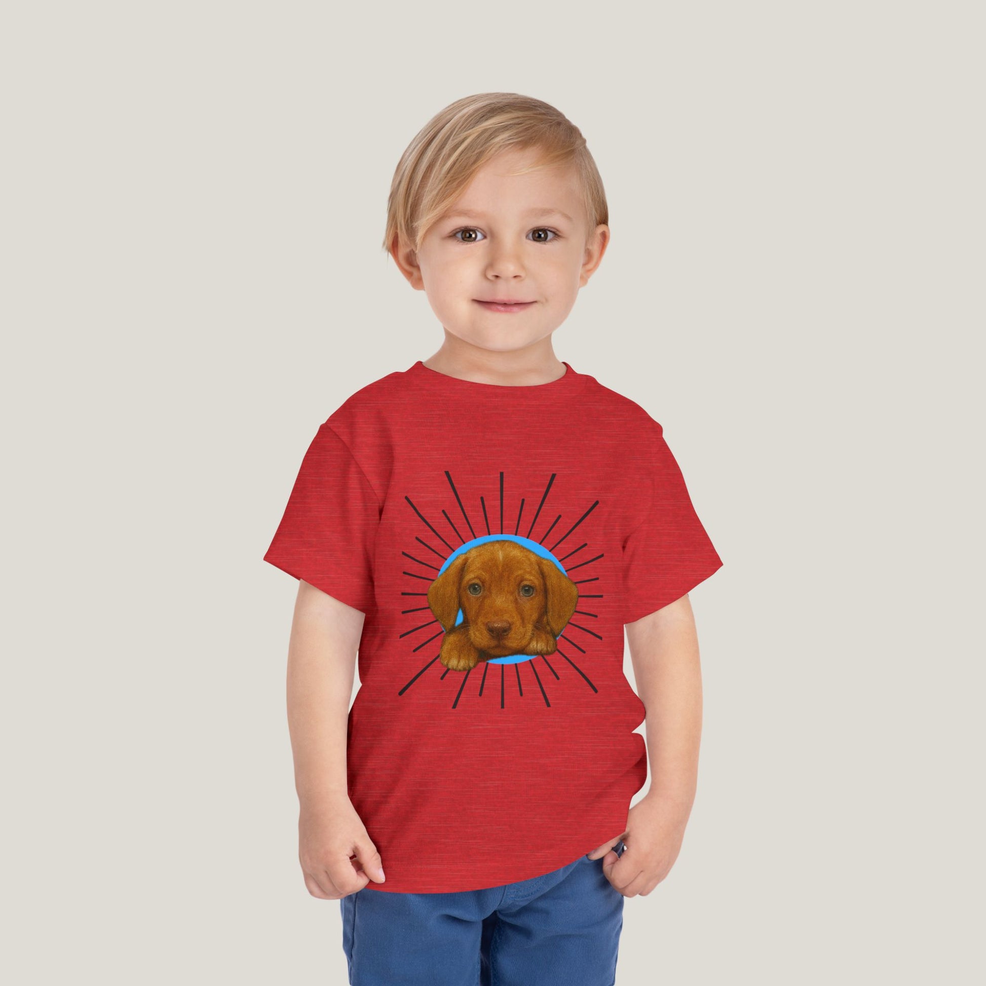 Boy Puppy Toddler Tee