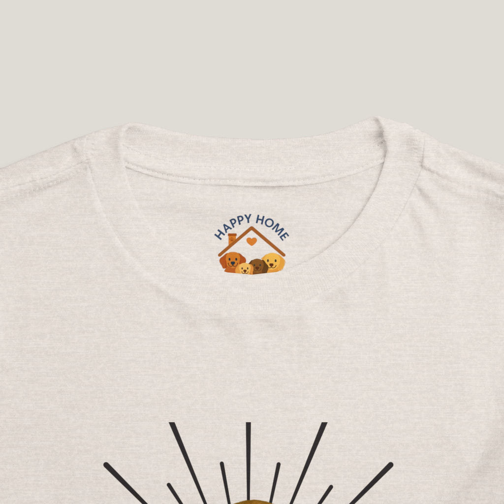 Girl Puppy Toddler Tee