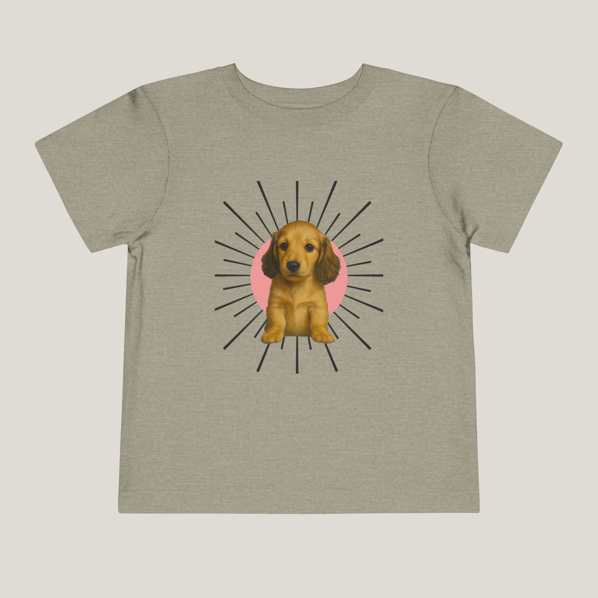 Girl Puppy Toddler Tee