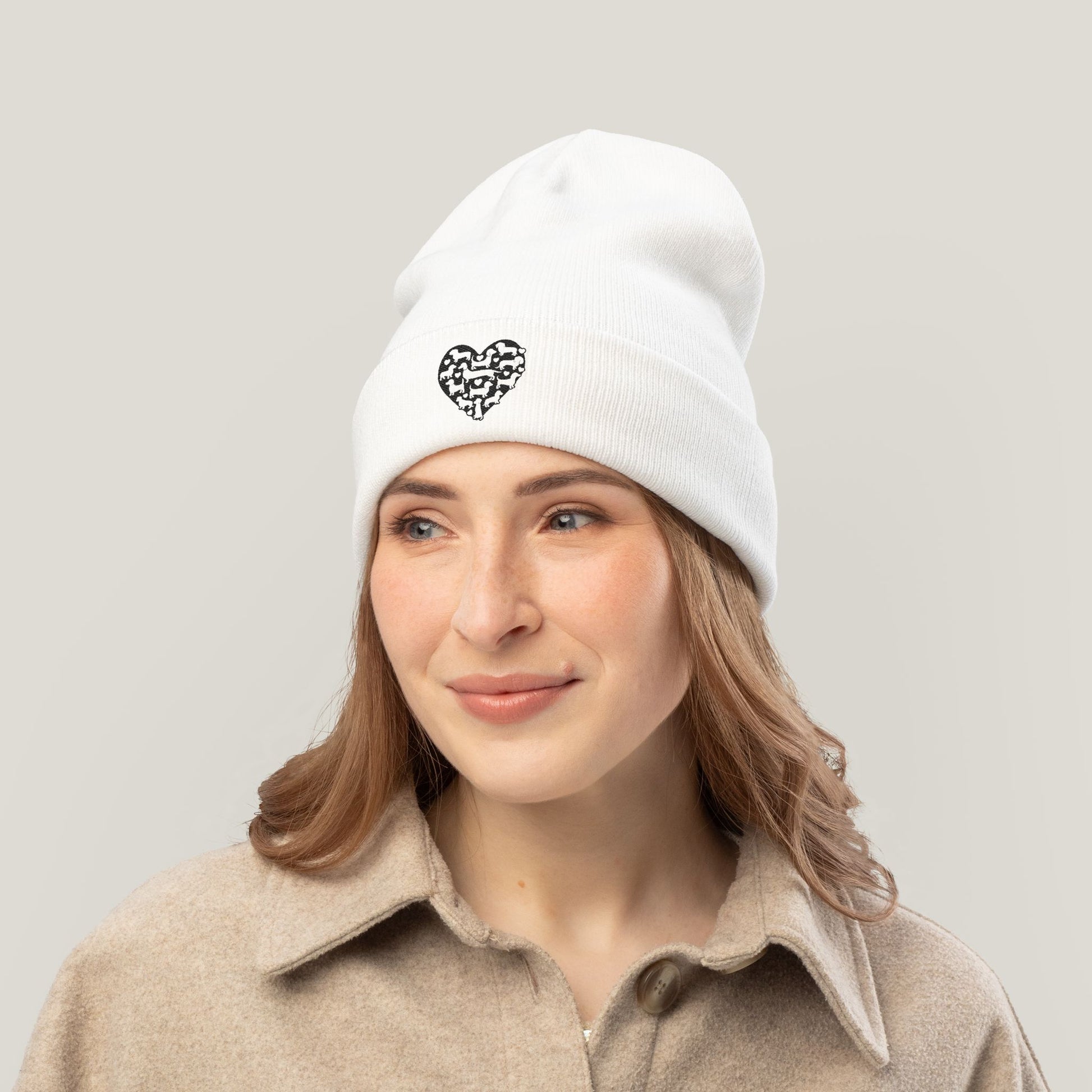 Dachshunds Heart Beanie