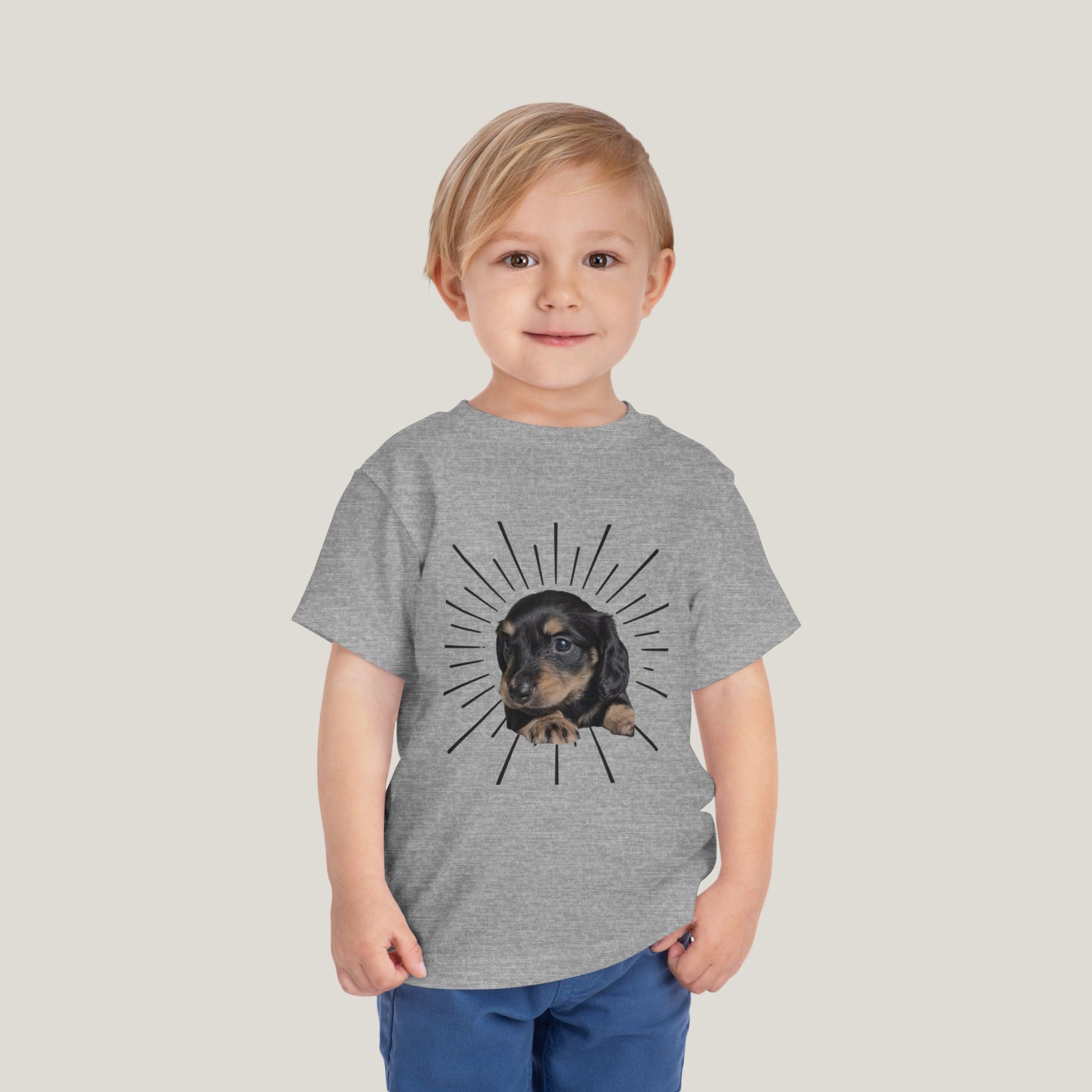 Boy Puppy Toddler Tee