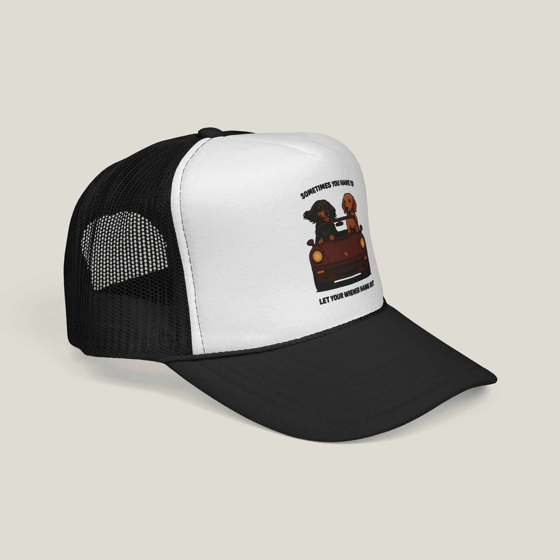 Funny Dachshund Trucker Hat