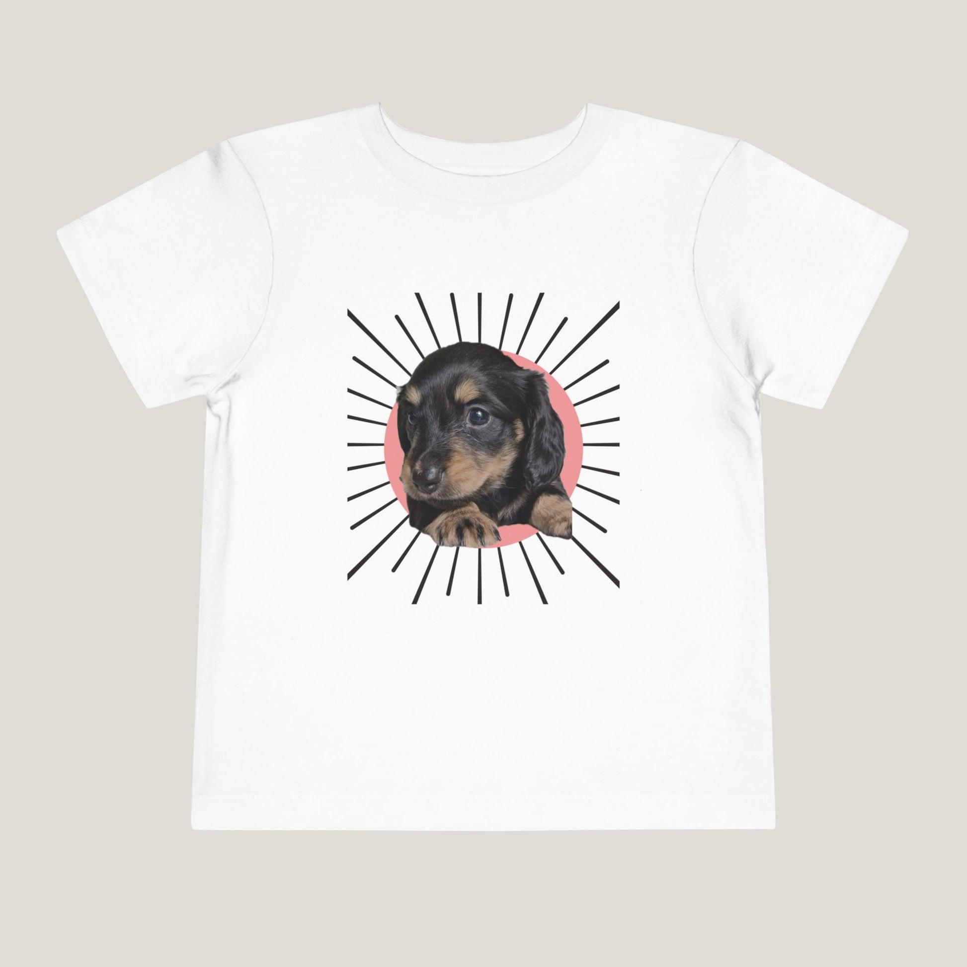 Girl Puppy Toddler Tee