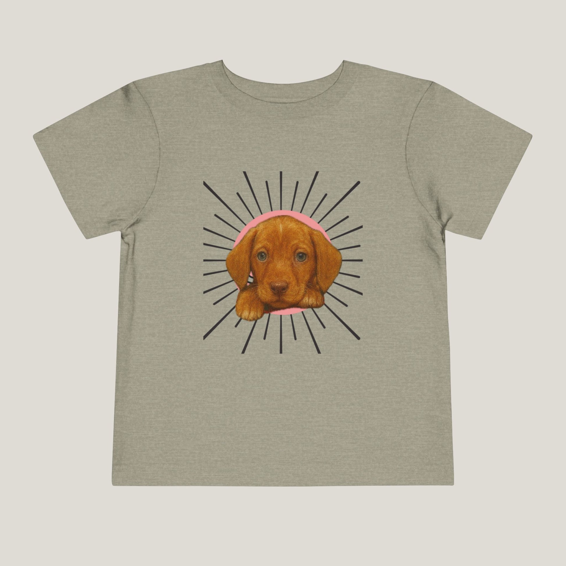 Girl Puppy Toddler Tee