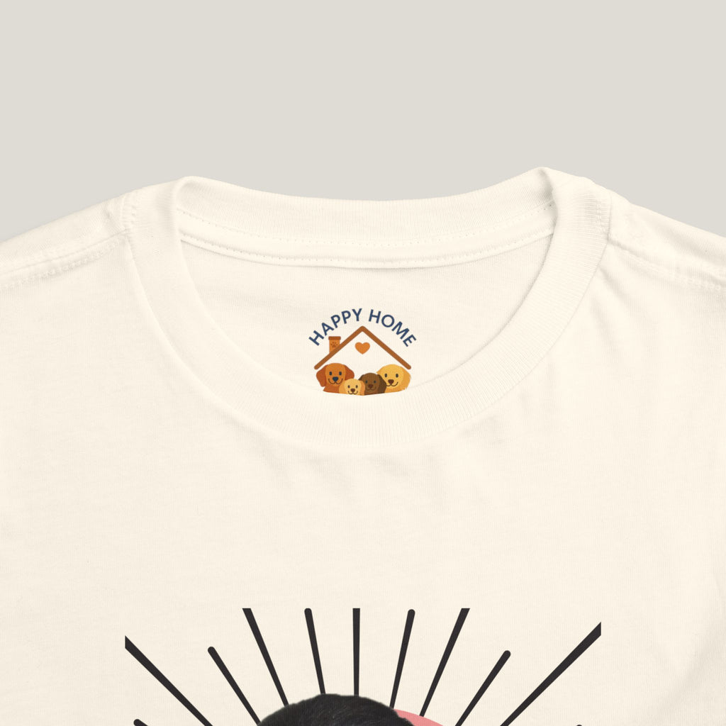 Girl Puppy Toddler Tee