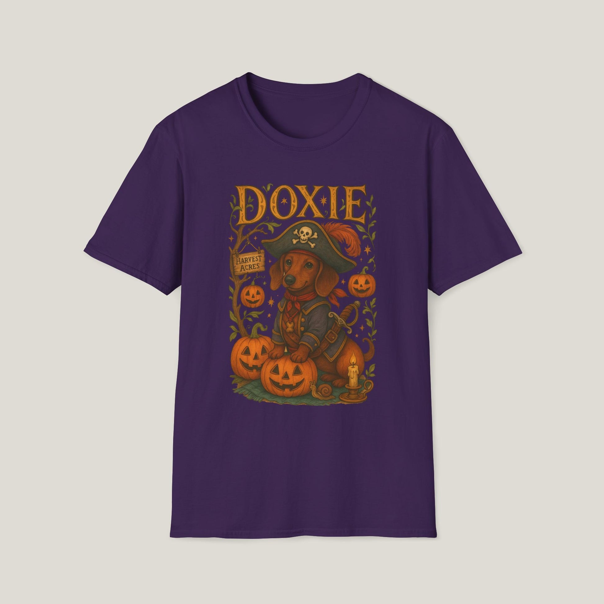 Doxie design Halloween Tee