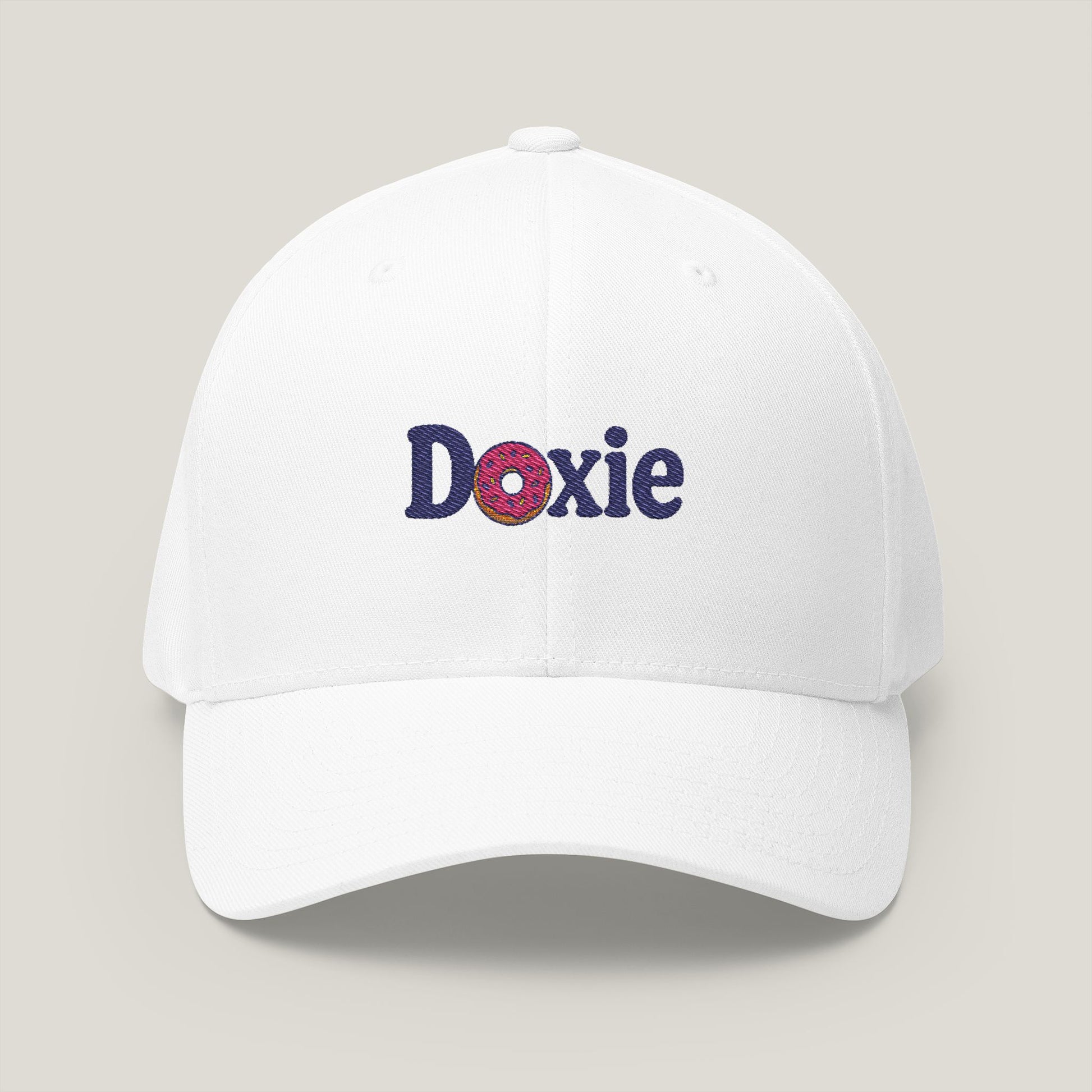 Donut Doxie Embroidered Hat