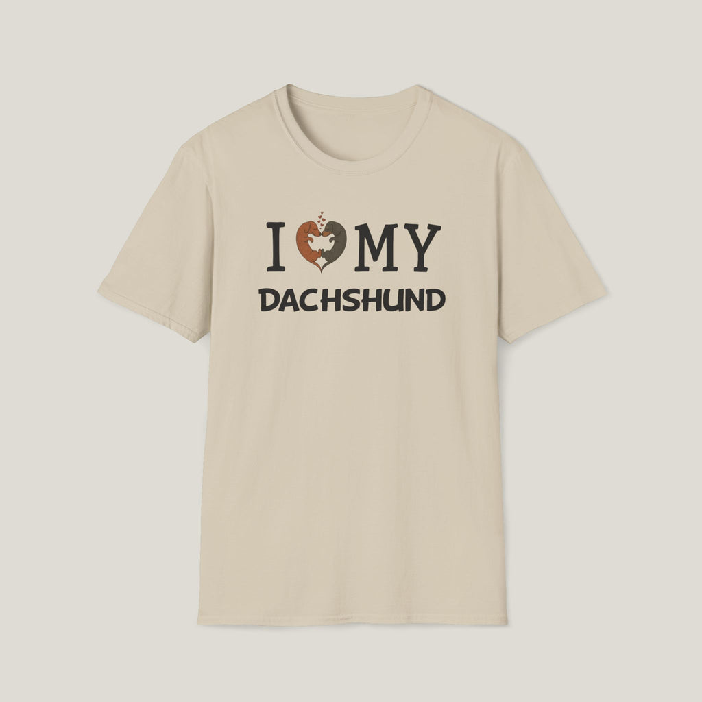 I Heart My Dachshund Tee