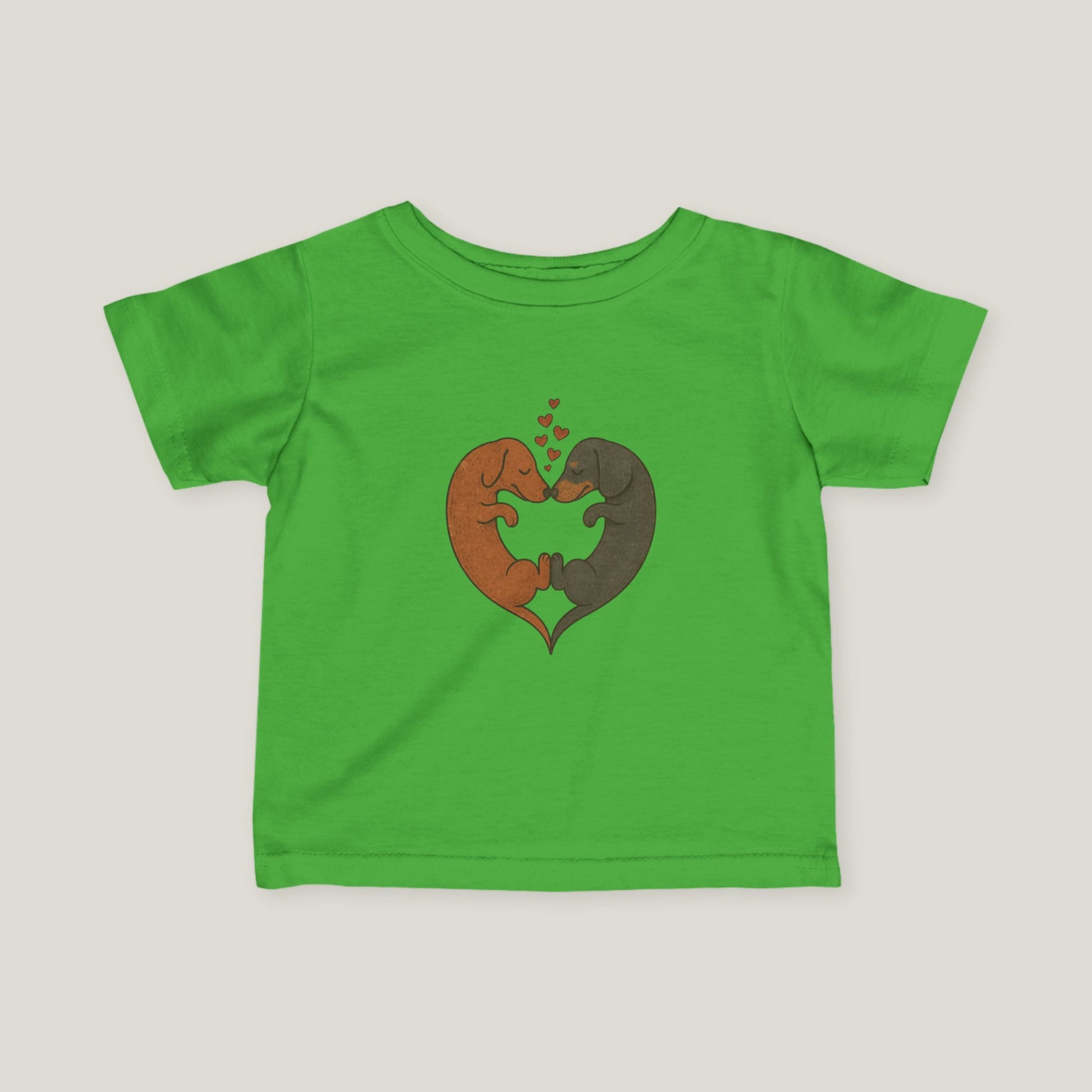 Dachshund Heart Baby/Toddler Tee