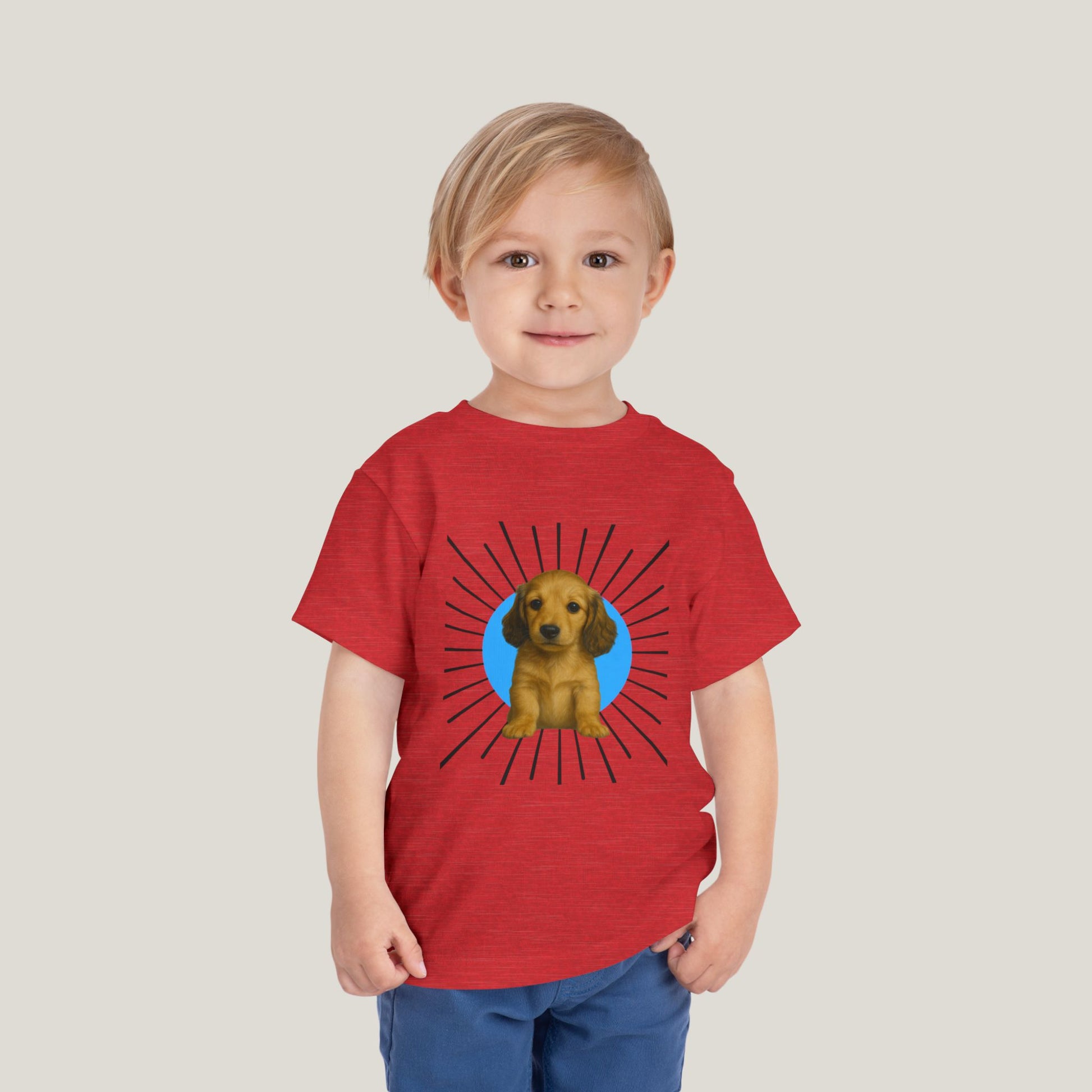 Boy Puppy Toddler Tee