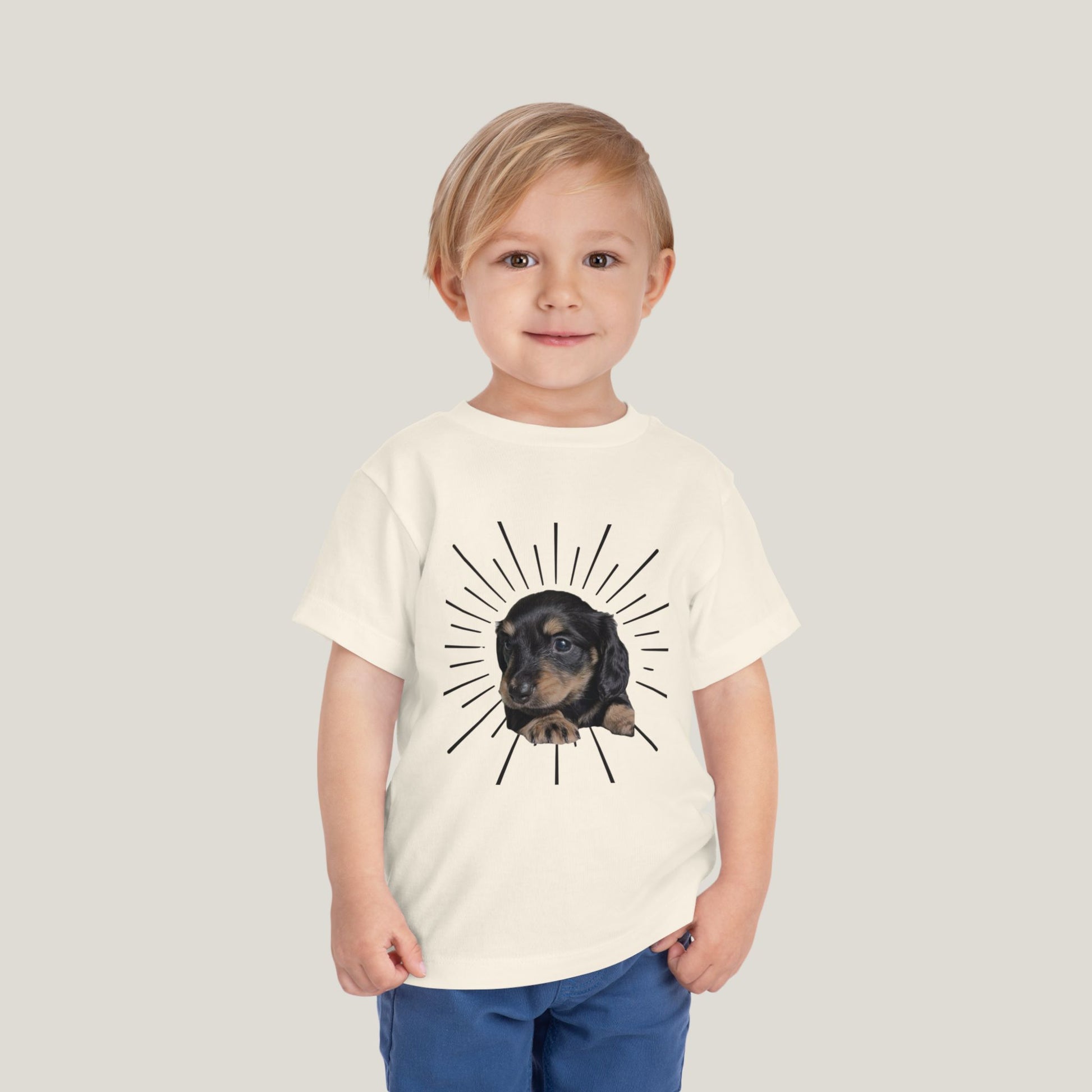 Boy Puppy Toddler Tee