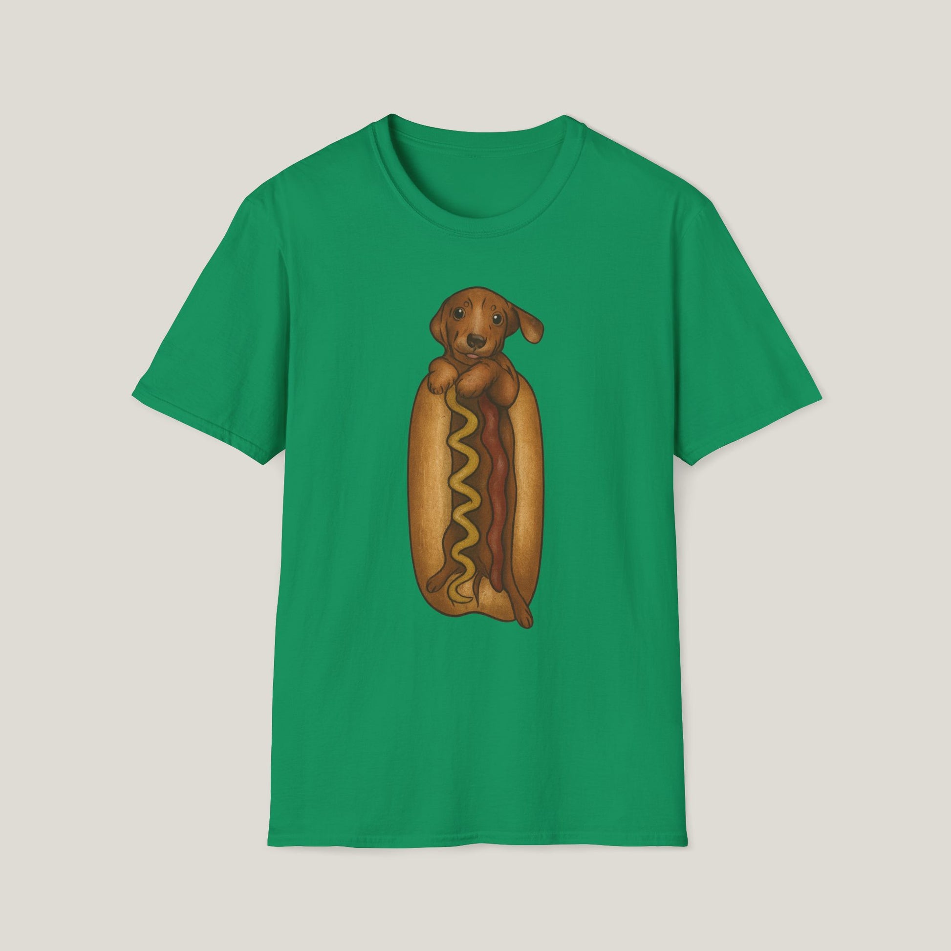 Dachshund In A Hot Dog Tee