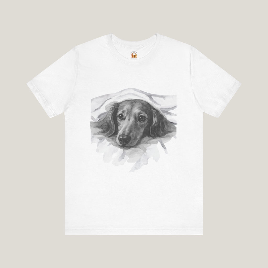 Undercover Doxie Watercolor Tee