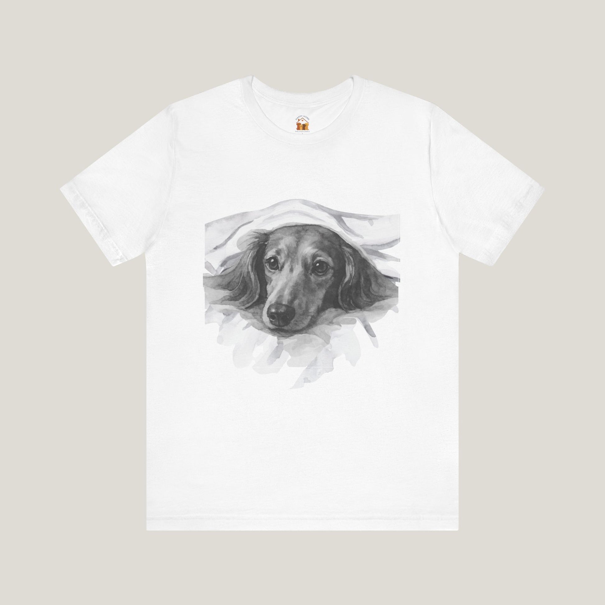 Undercover Doxie Watercolor Tee