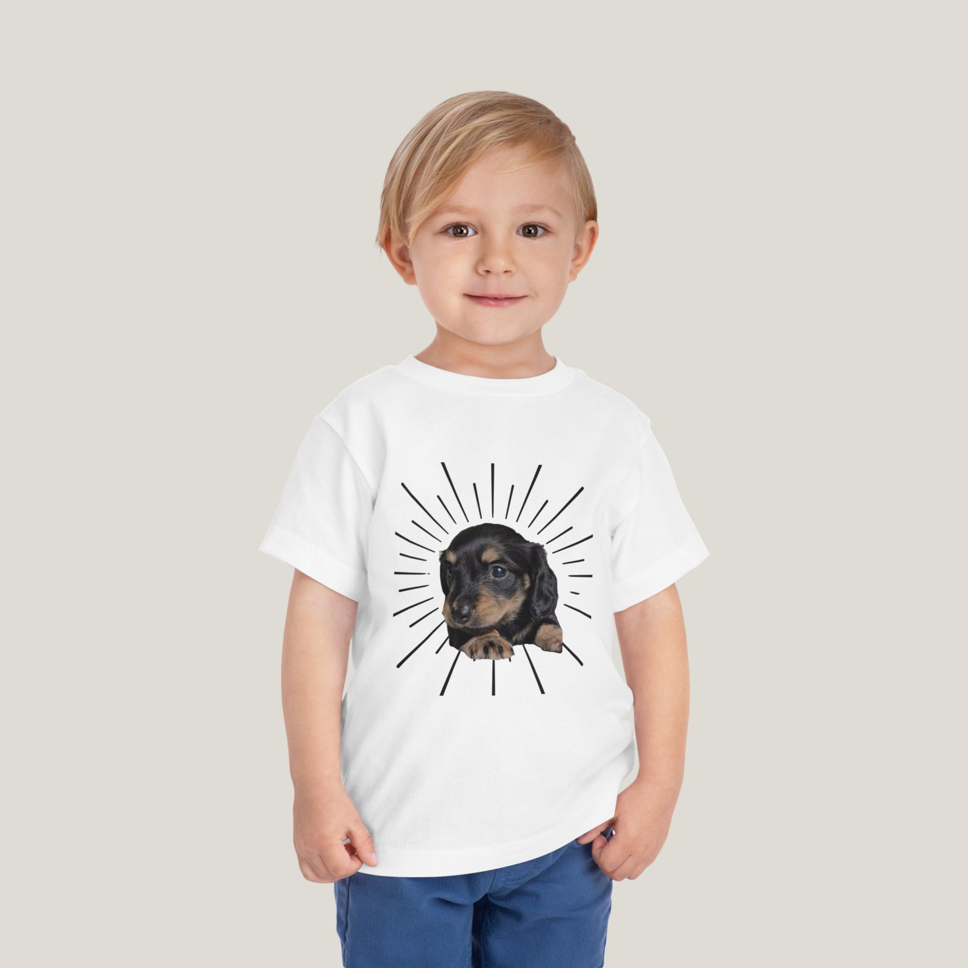 Boy Puppy Toddler Tee