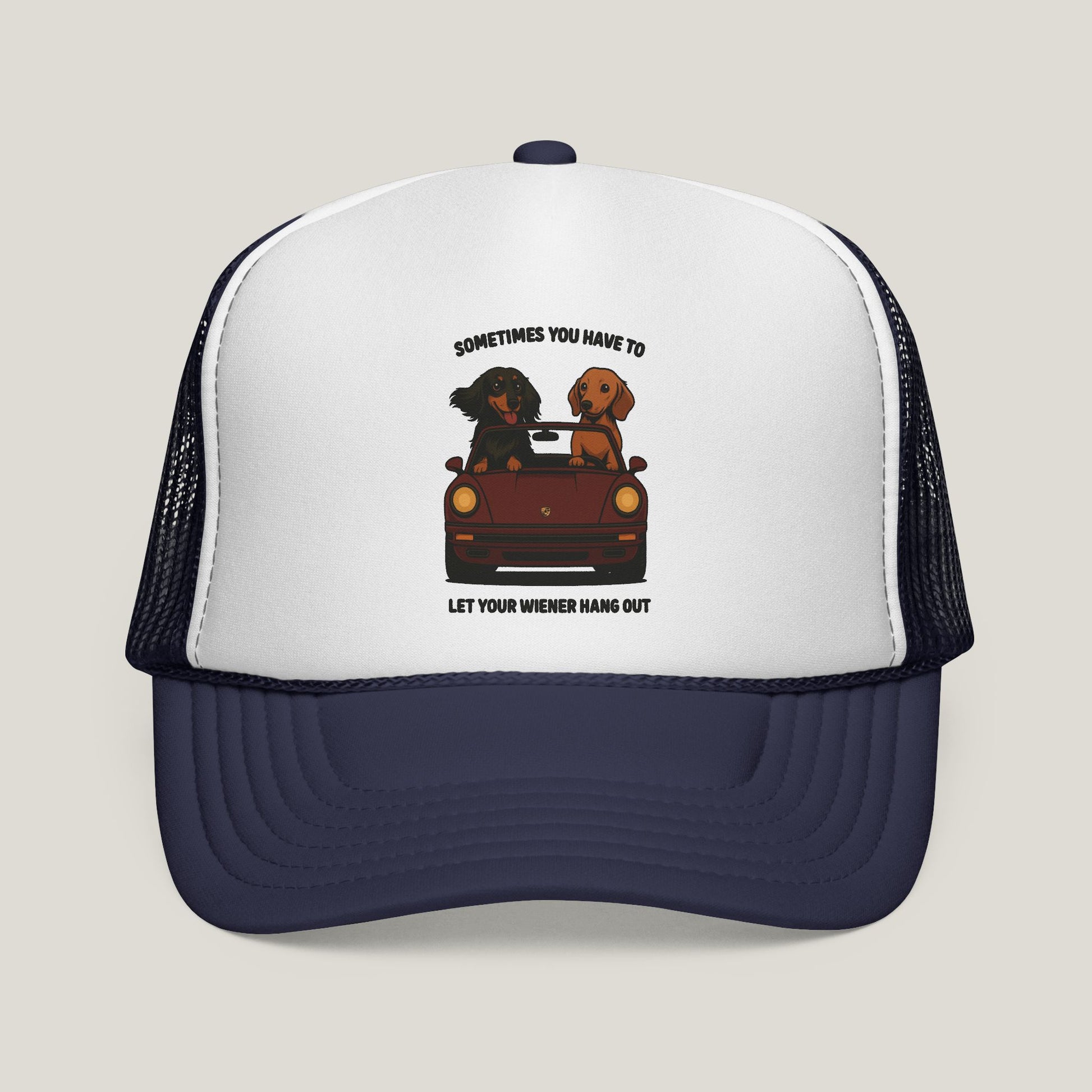 Funny Dachshund Trucker Hat