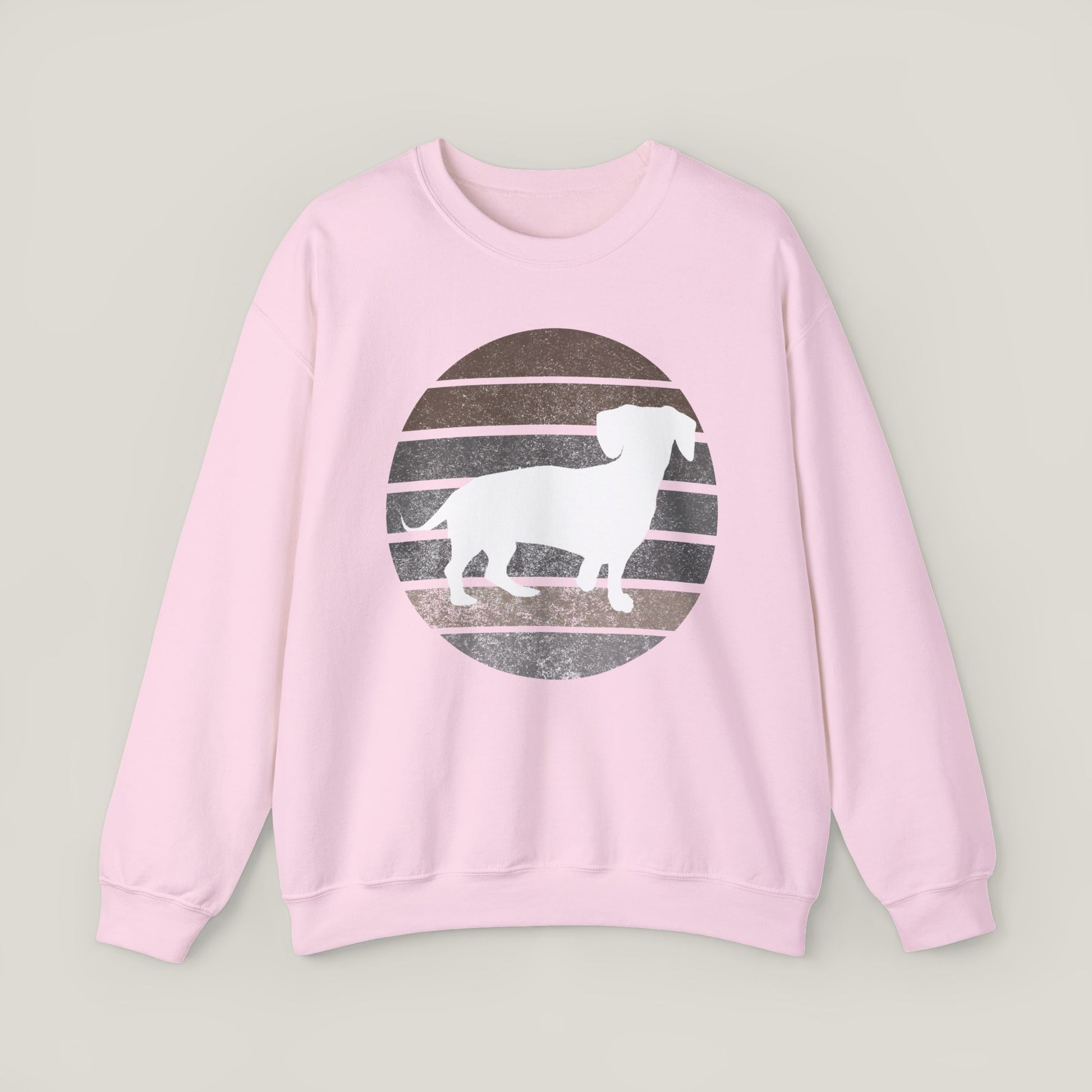 Dachshund Dad Logo Crewneck