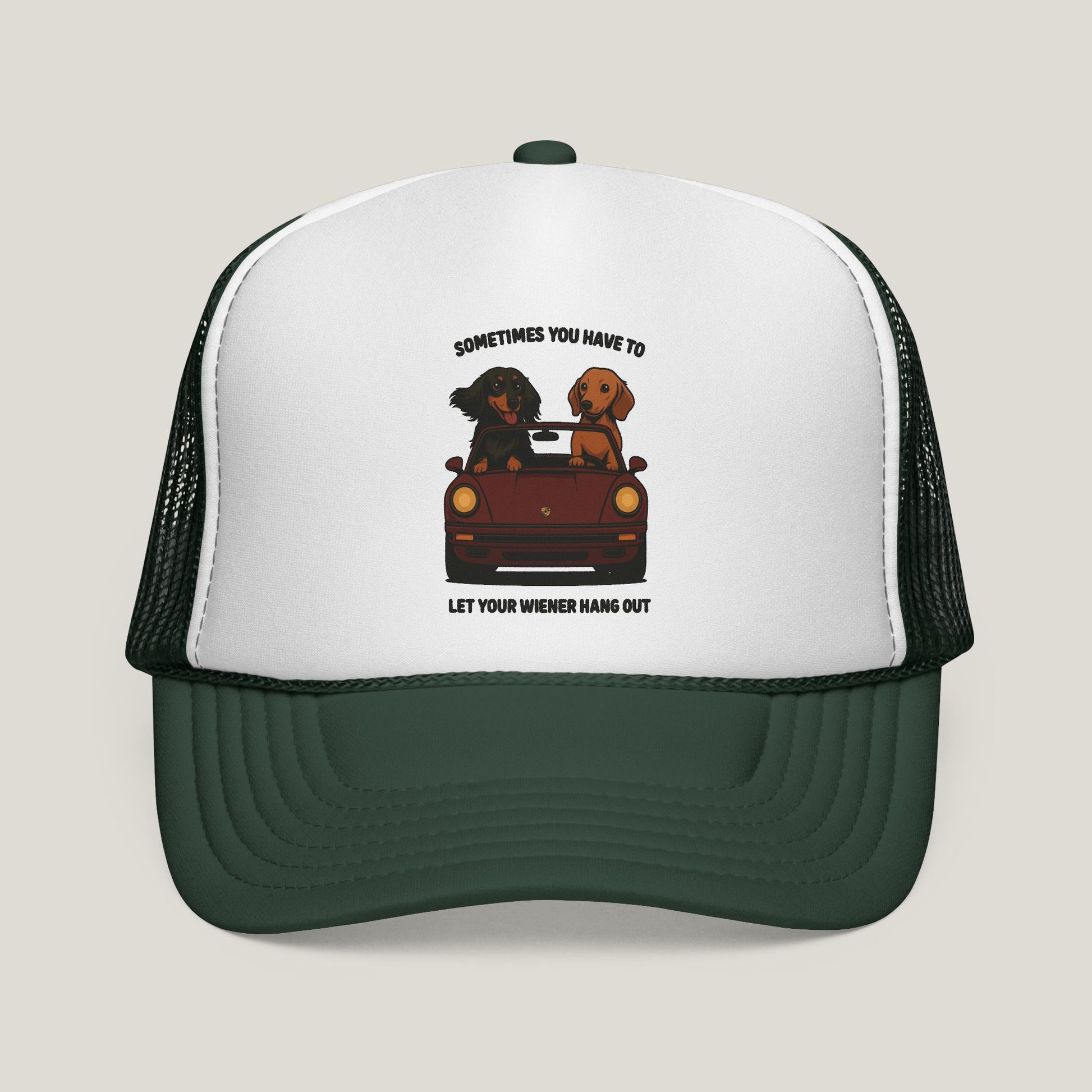 Funny Dachshund Trucker Hat