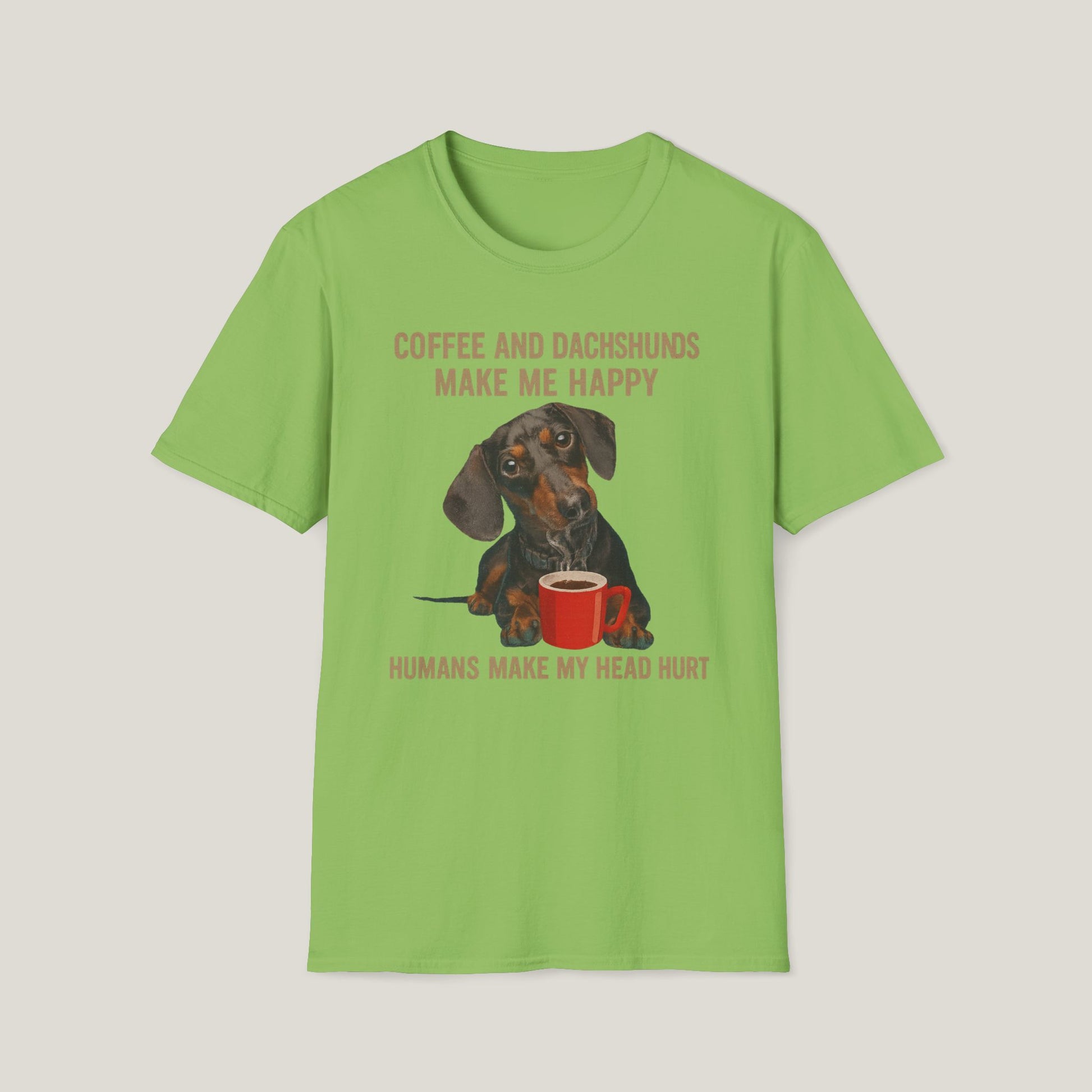 Dachshund Coffee Lover Tee