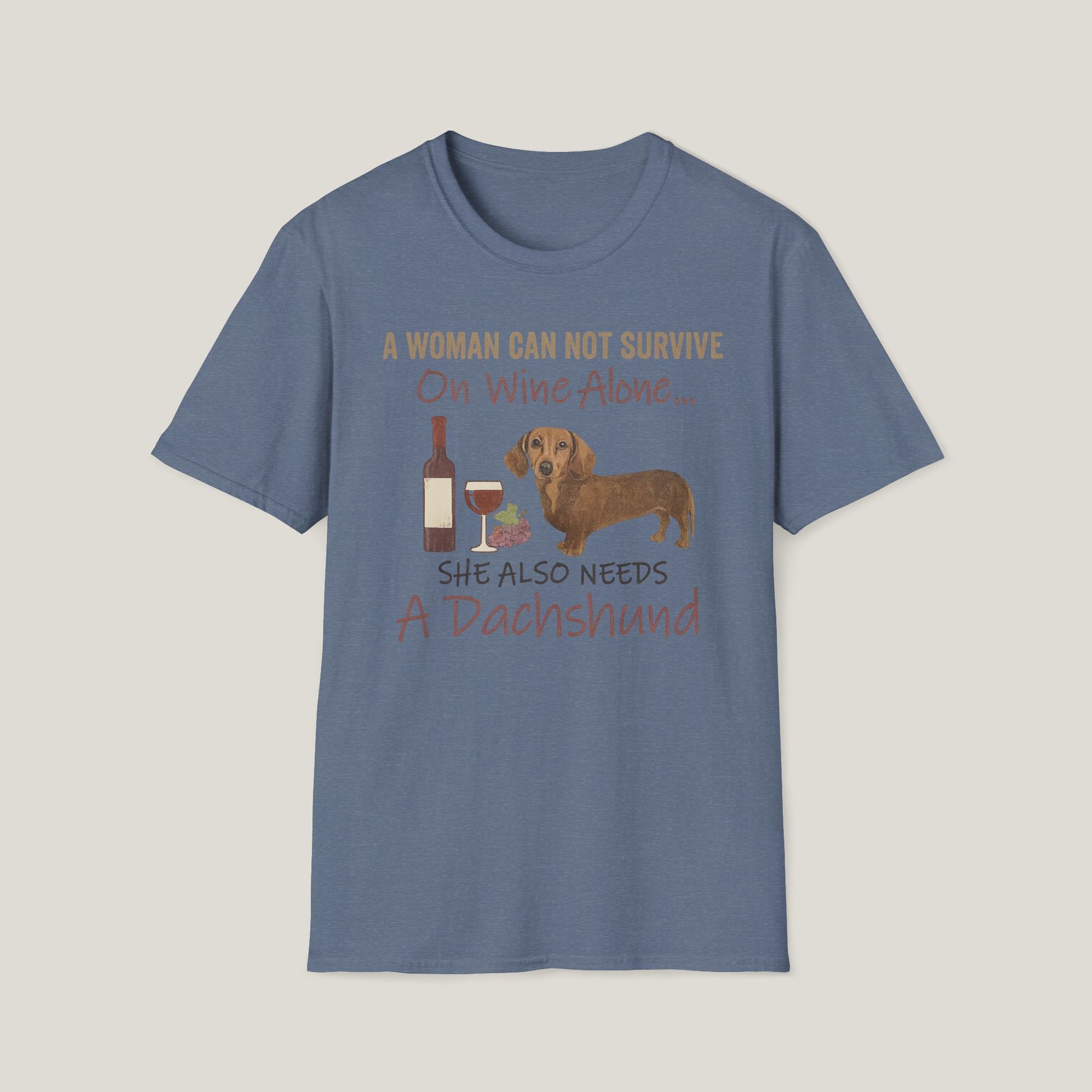 Dachshund Wine Lover Tee