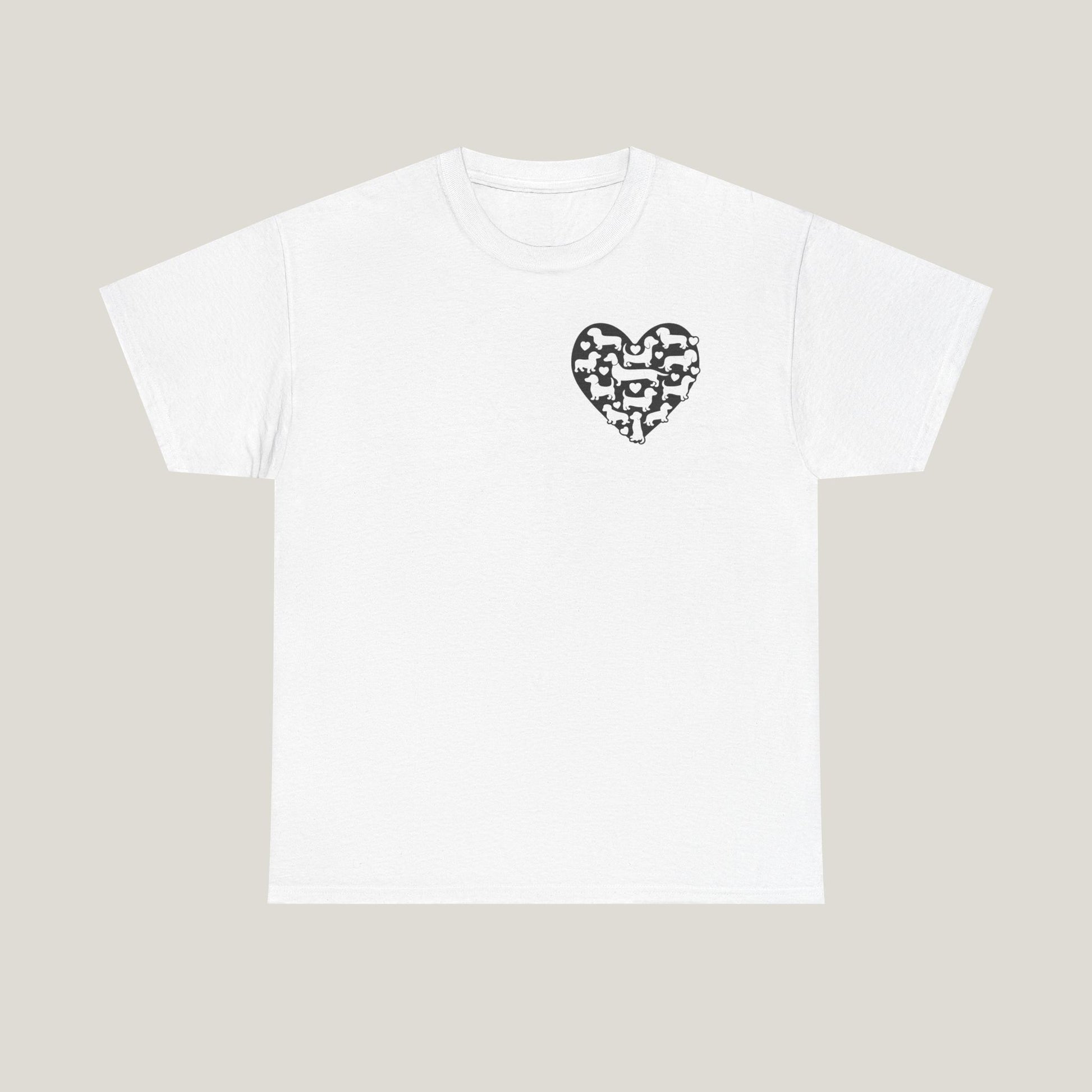 Dachshund Heart Tee