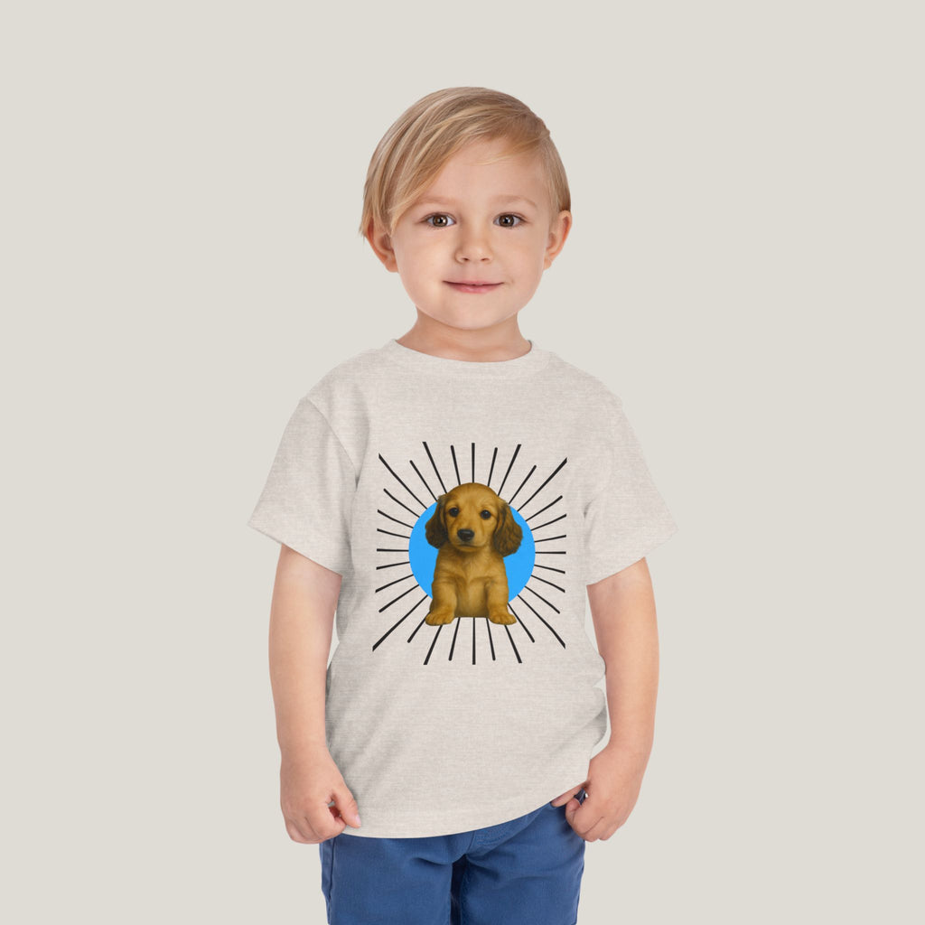 Boy Puppy Toddler Tee