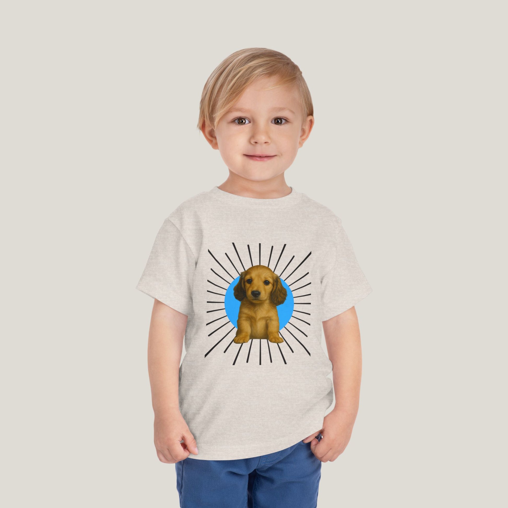 Boy Puppy Toddler Tee