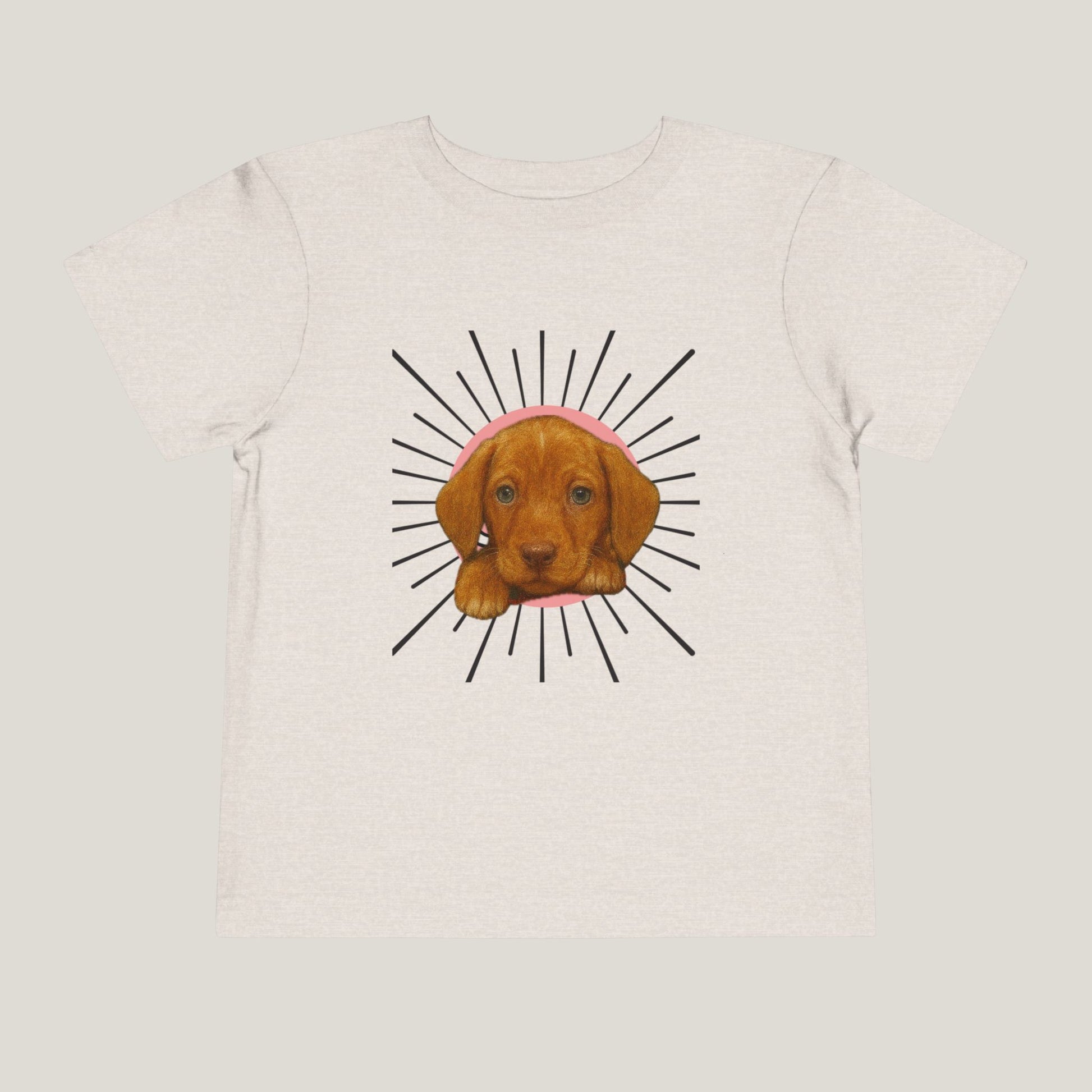 Girl Puppy Toddler Tee