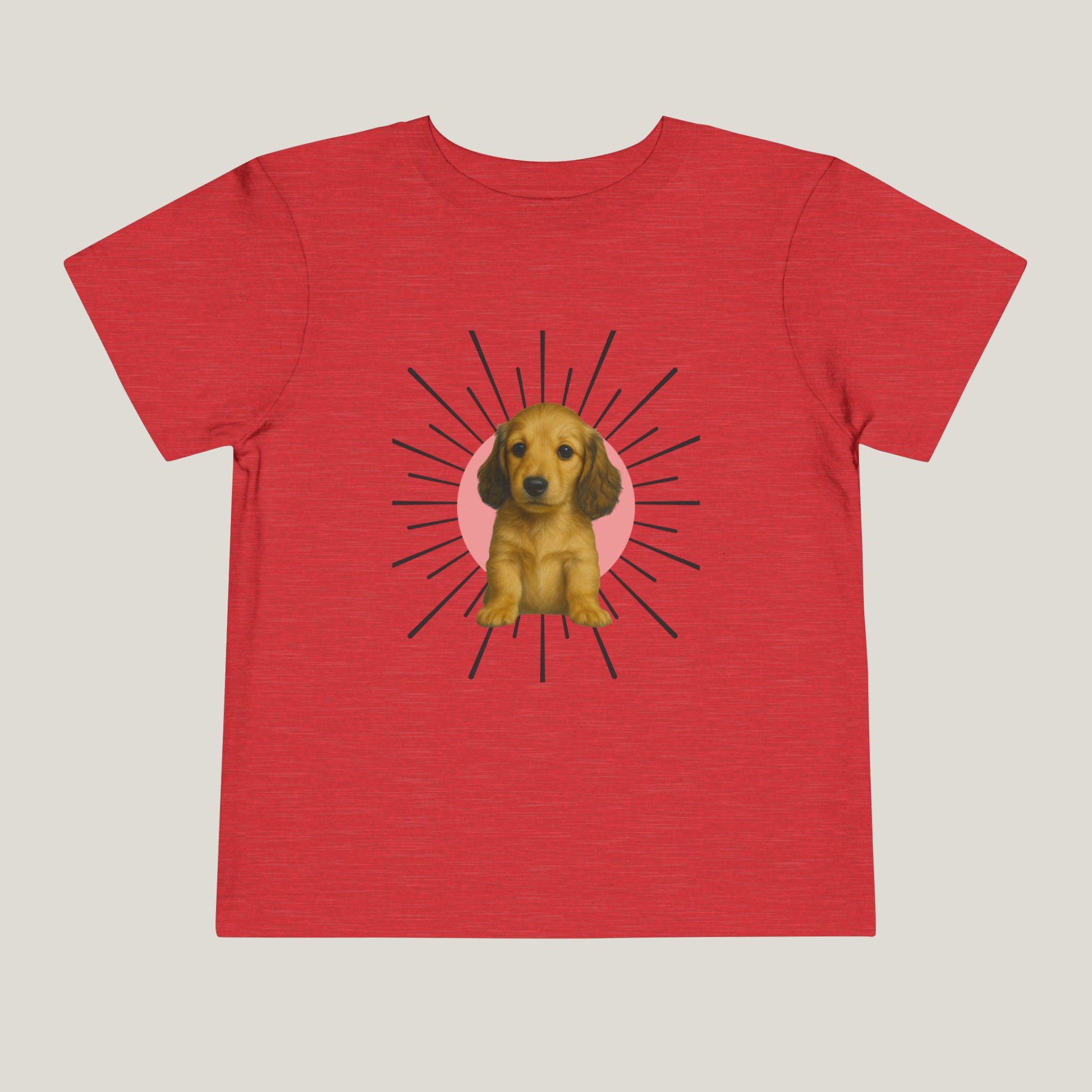 Girl Puppy Toddler Tee