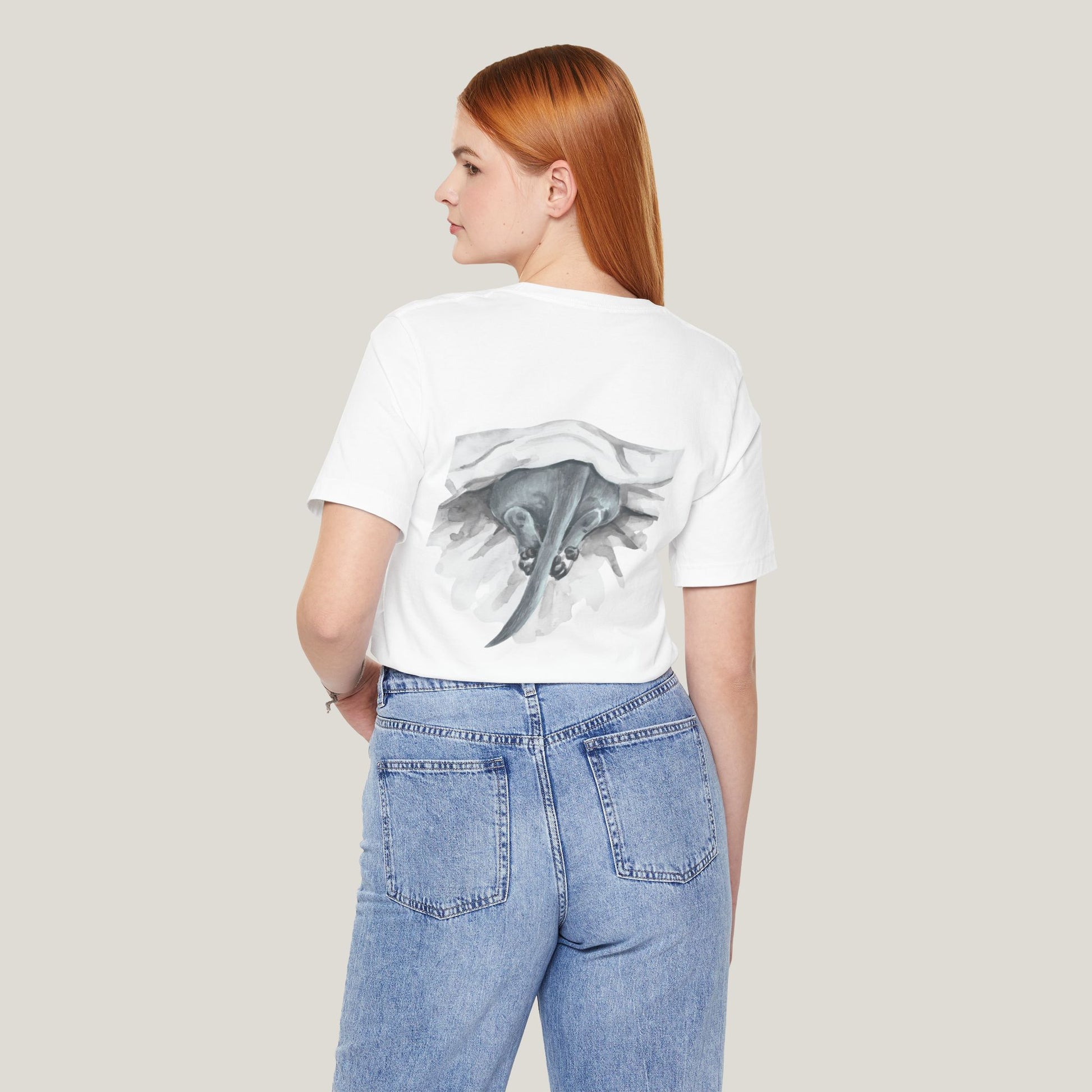 Undercover Doxie Watercolor Tee