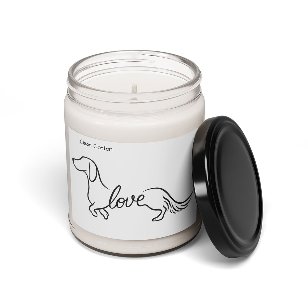 Dachshund Love Scented Soy Candle
