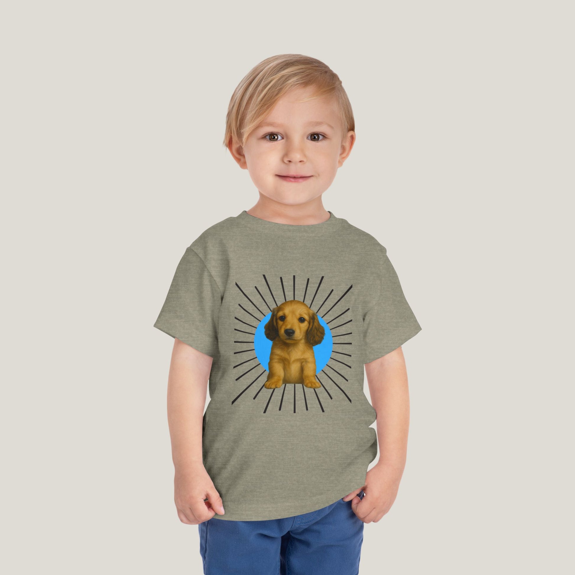 Boy Puppy Toddler Tee