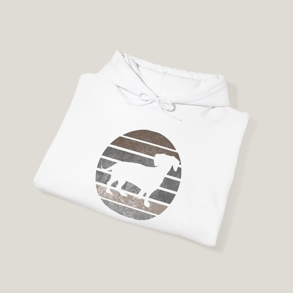 Dachshund Dad Logo Hoodie