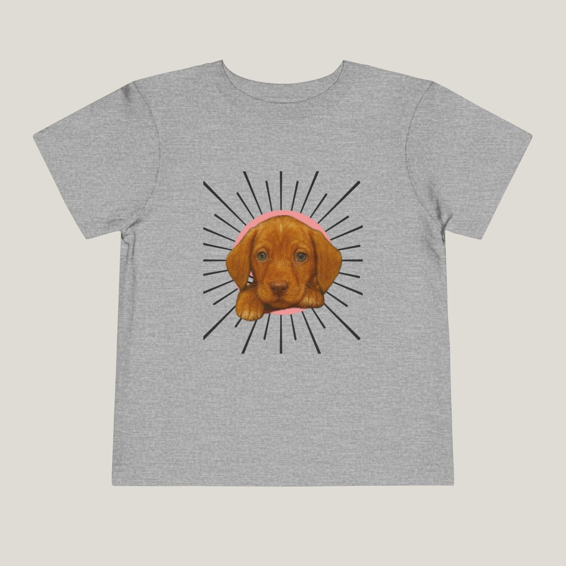 Girl Puppy Toddler Tee