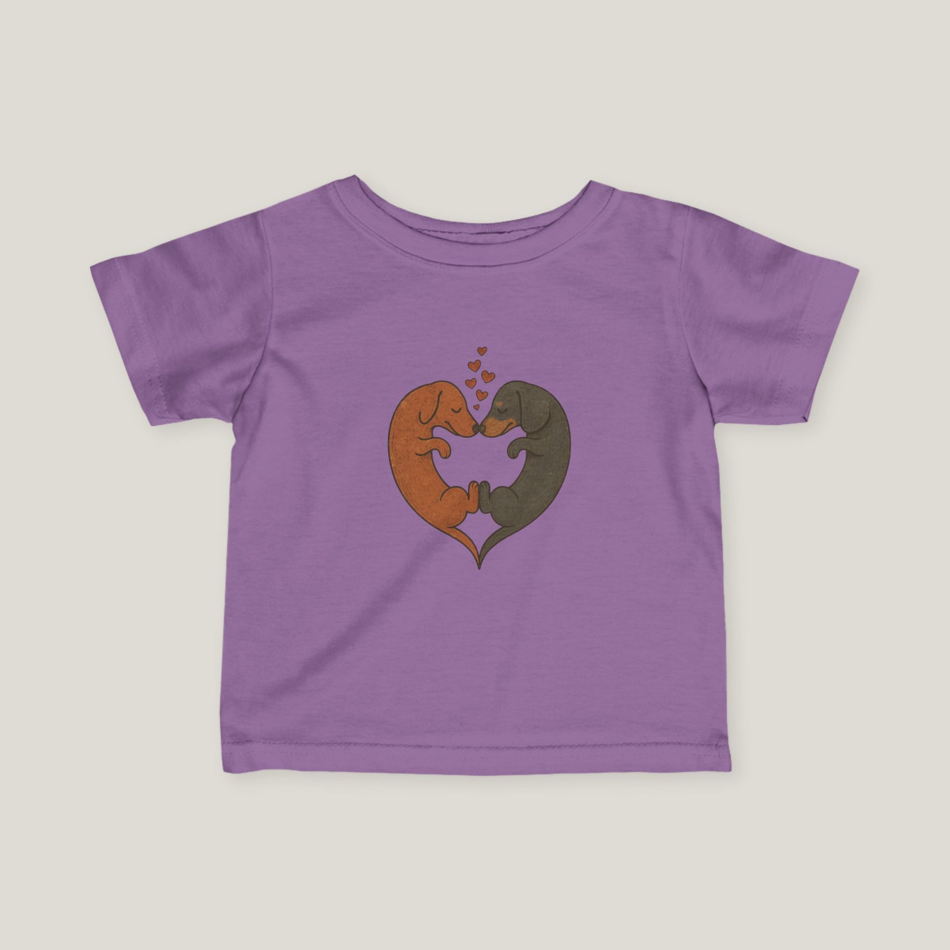 Dachshund Heart Baby/Toddler Tee