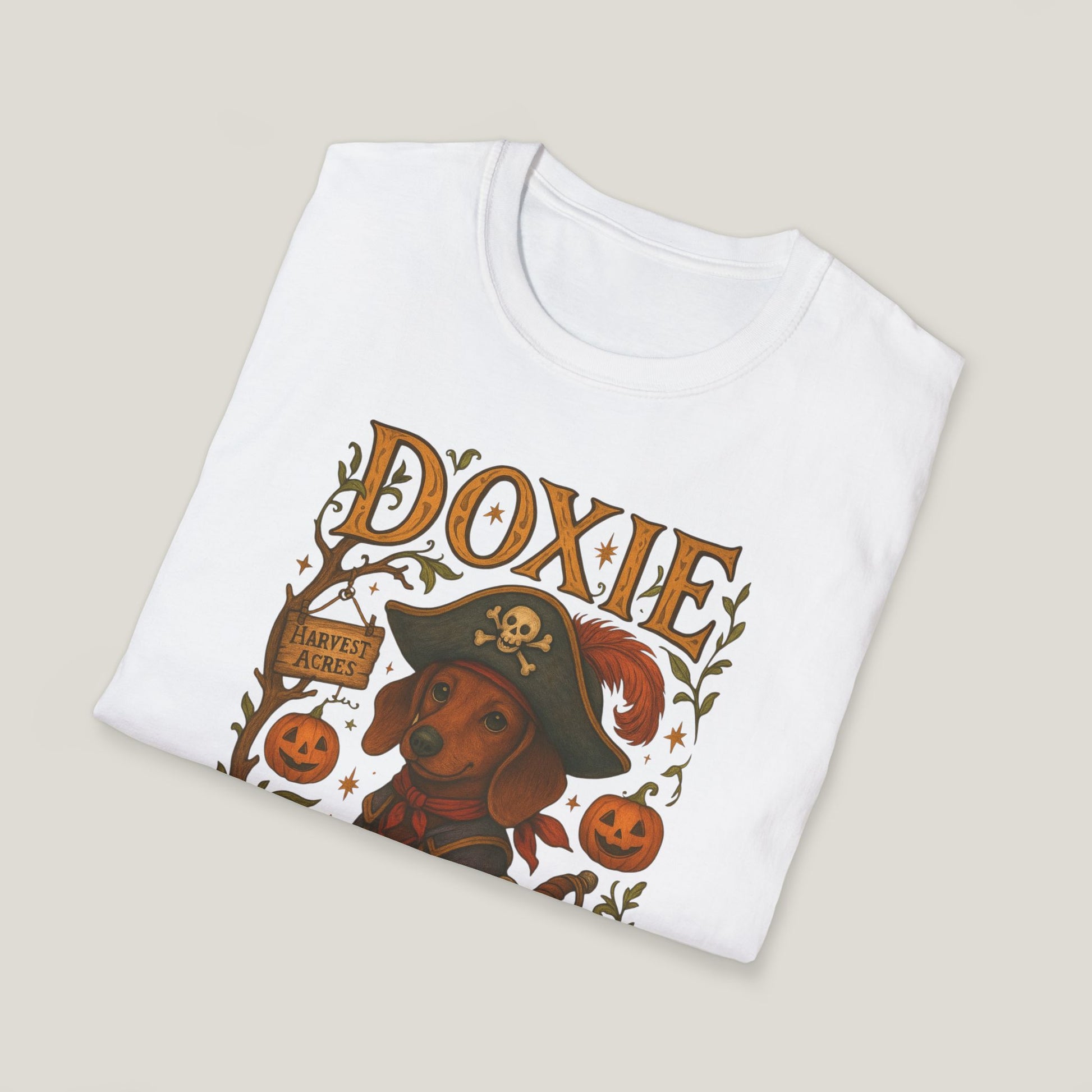 Doxie design Halloween Tee
