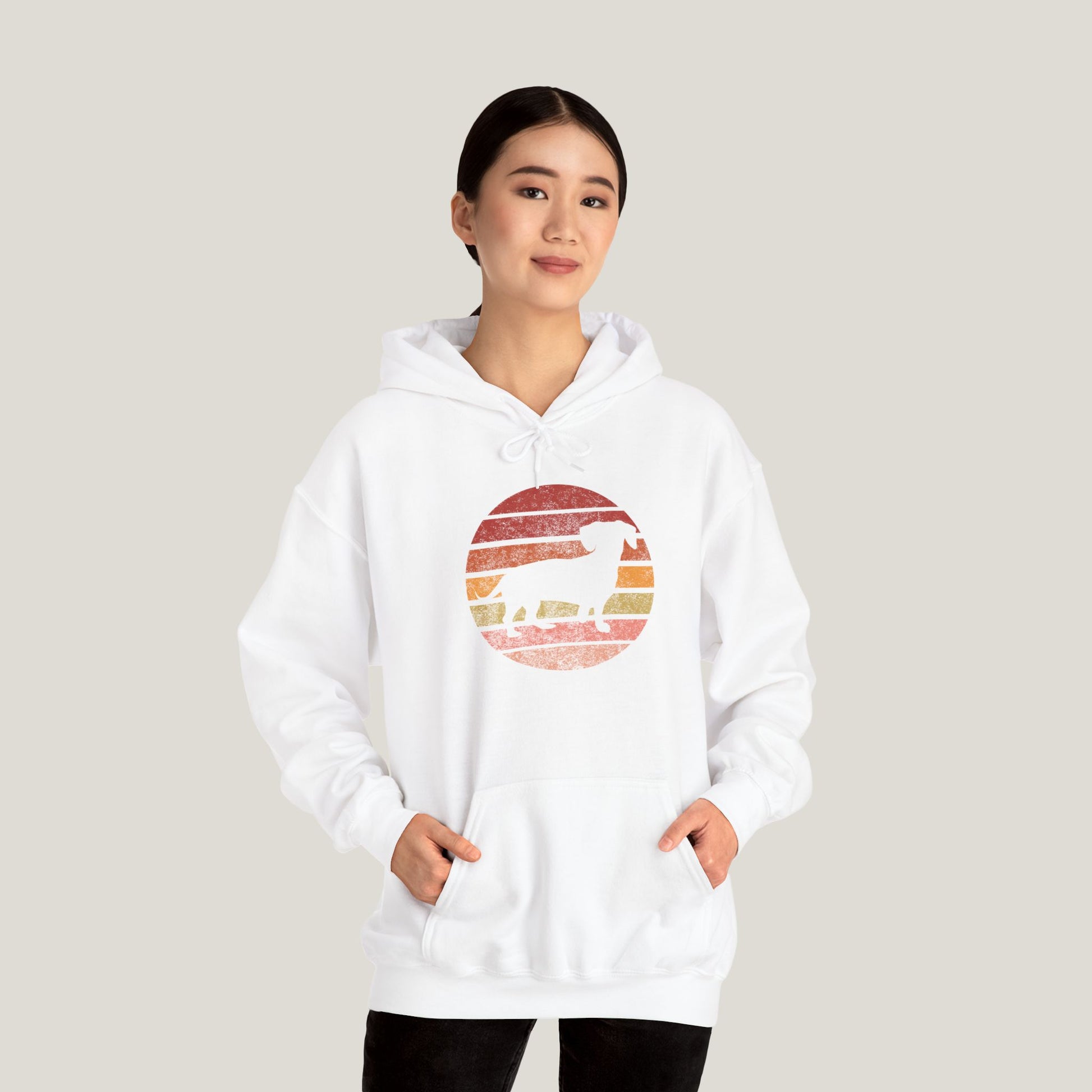 Dachshund Mom Logo Hoodie