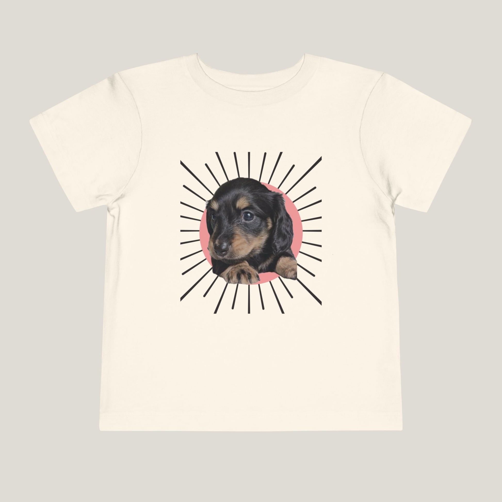 Girl Puppy Toddler Tee