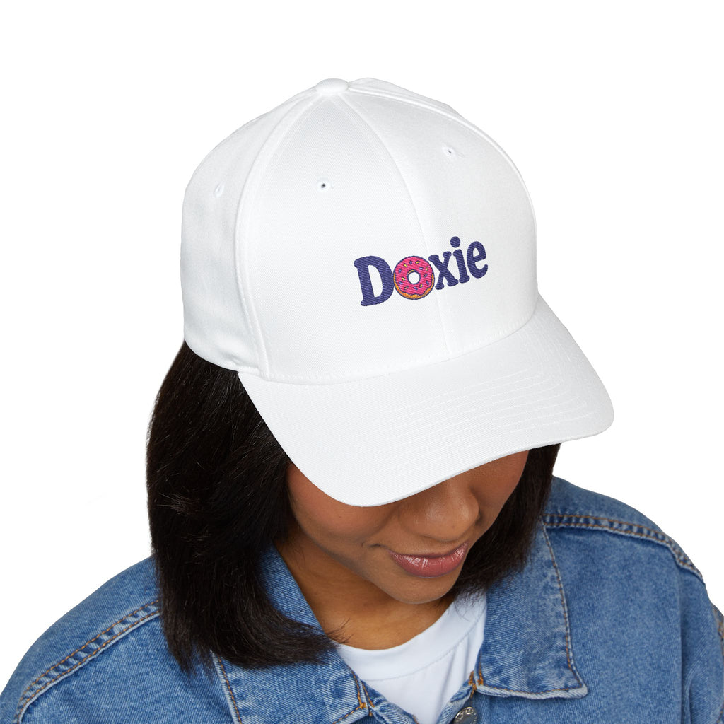 Donut Doxie Embroidered Hat
